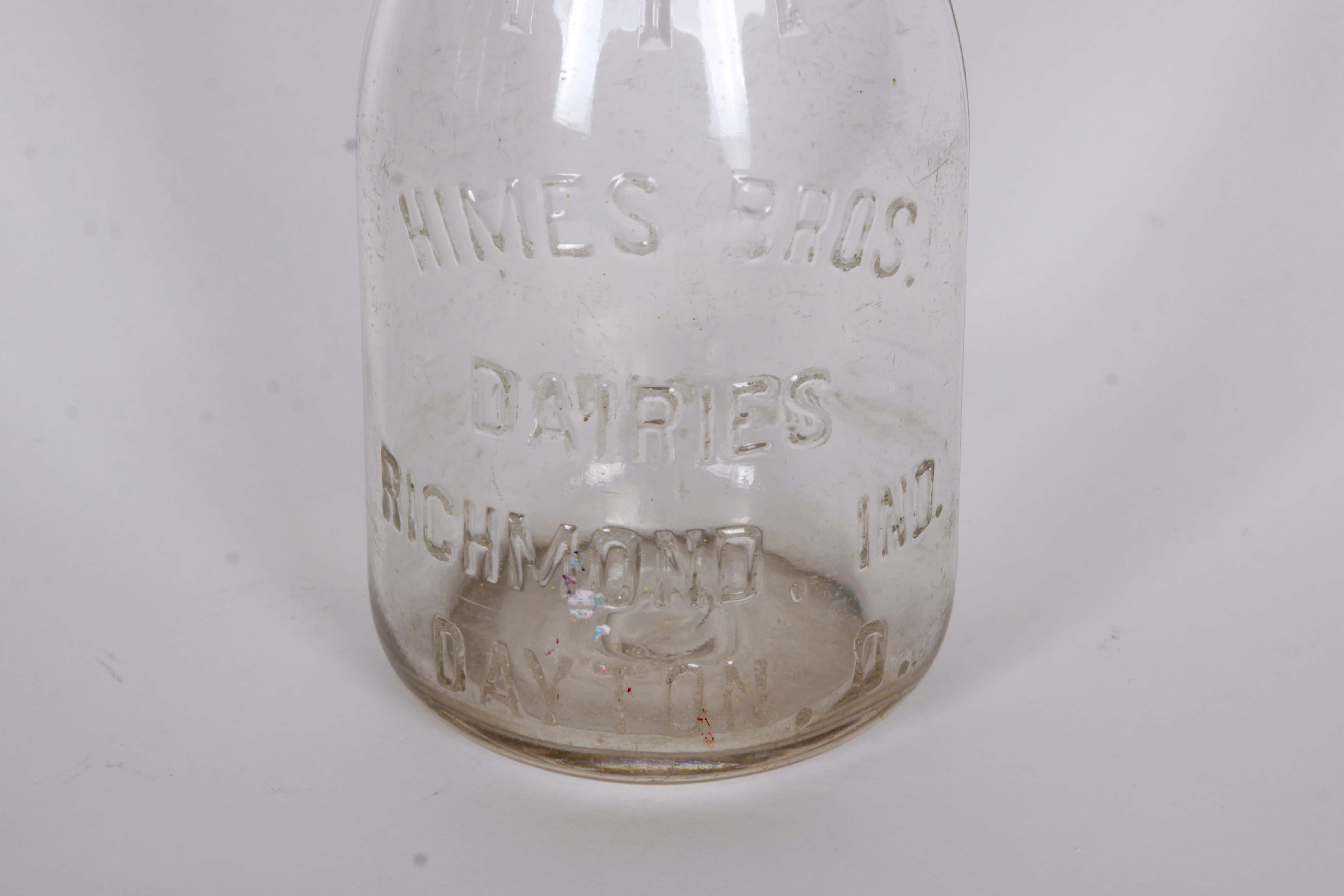 Himes Brother's Dairies Milk Bottles