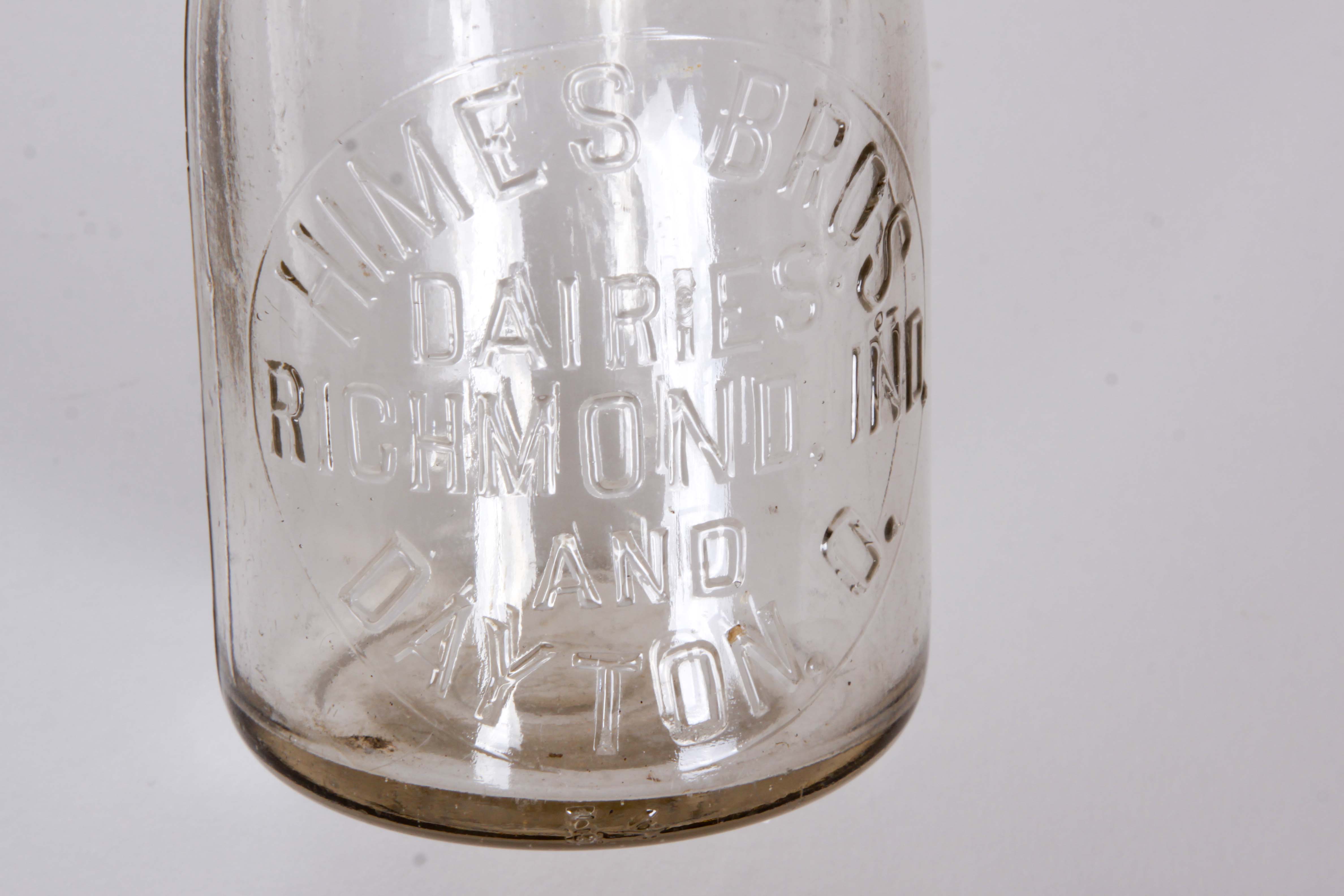 Himes Brother's Dairies Milk Bottles