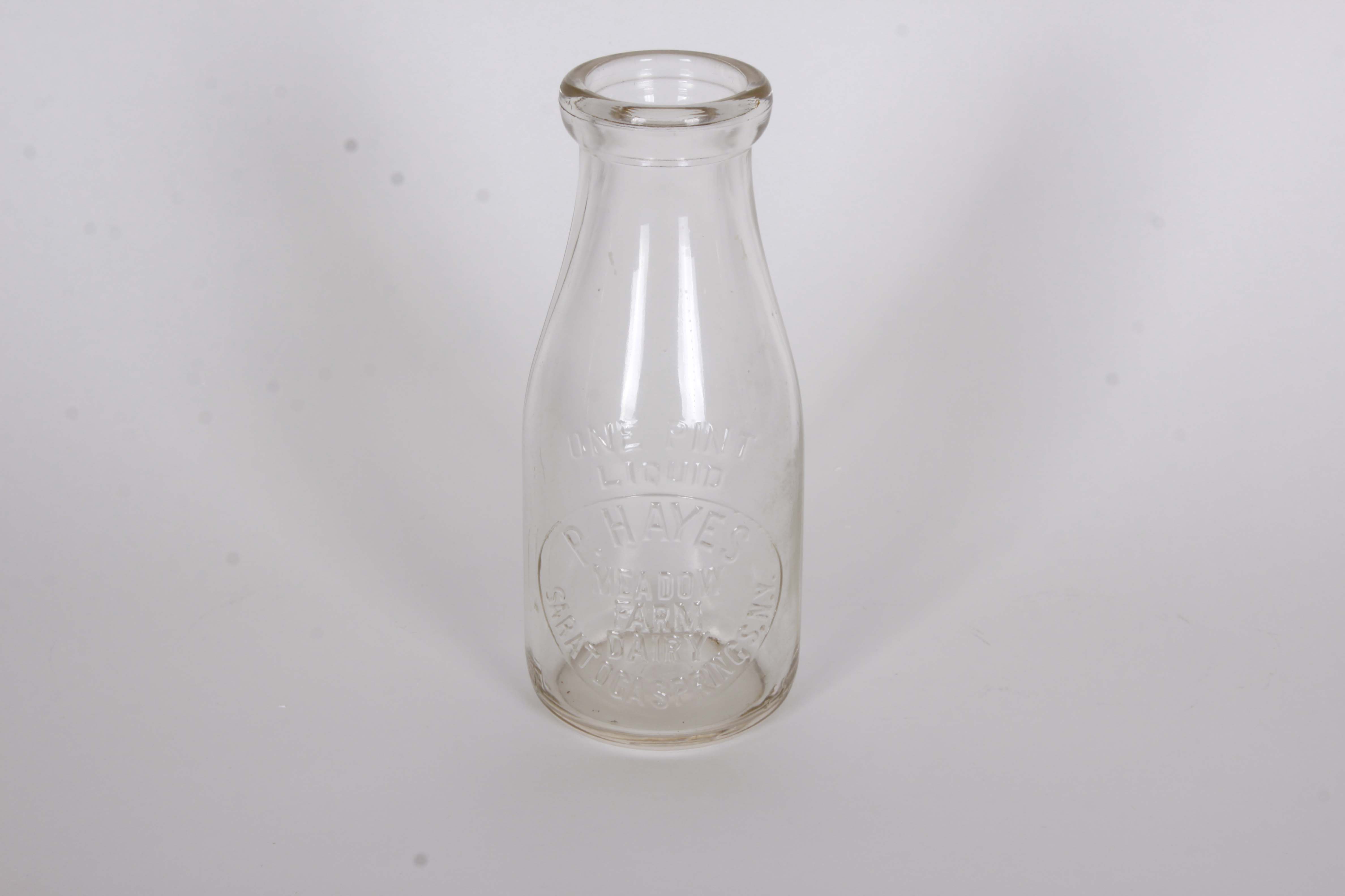 Collection of Northern New York Milk Bottles
