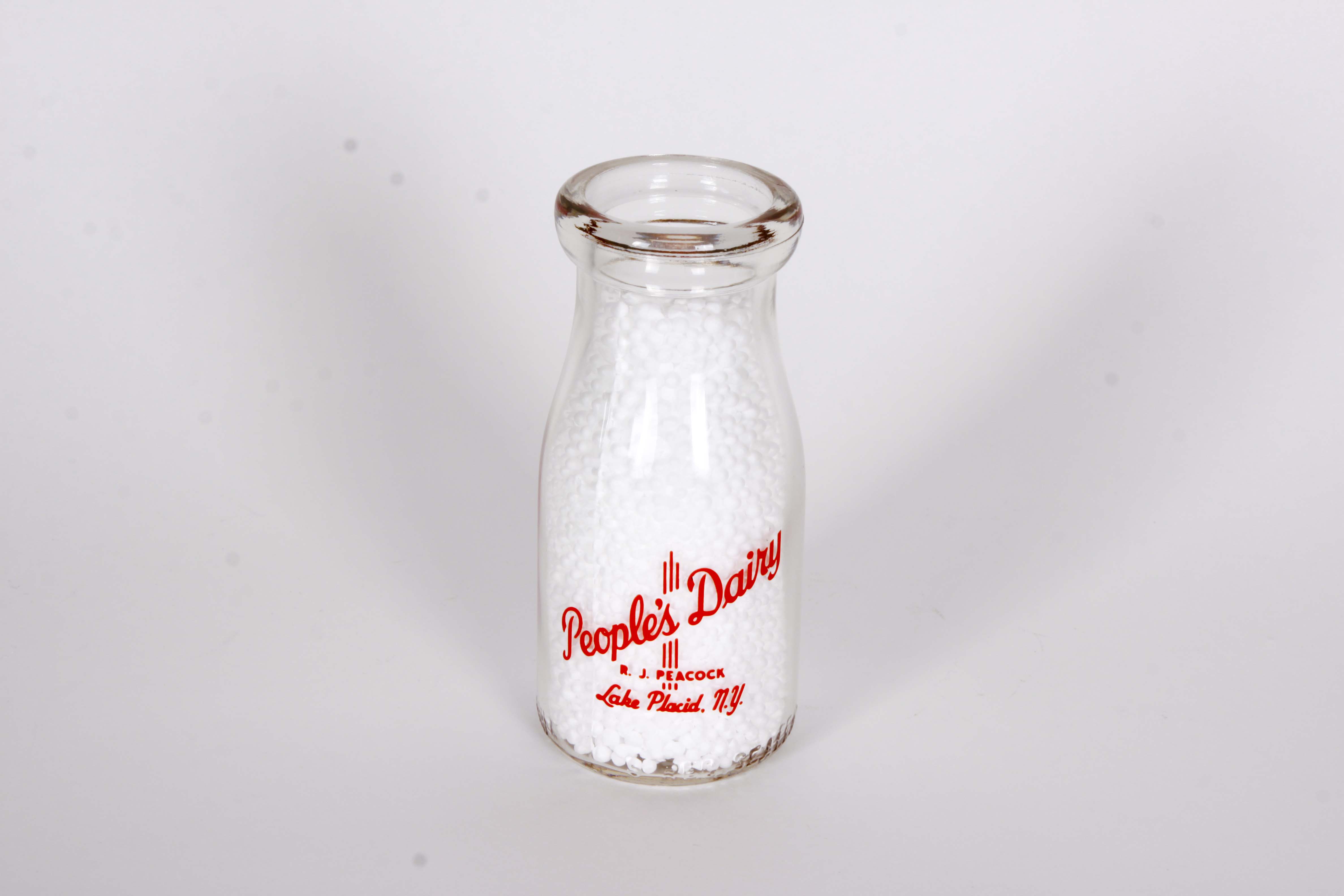 Collection of Northern New York Milk Bottles