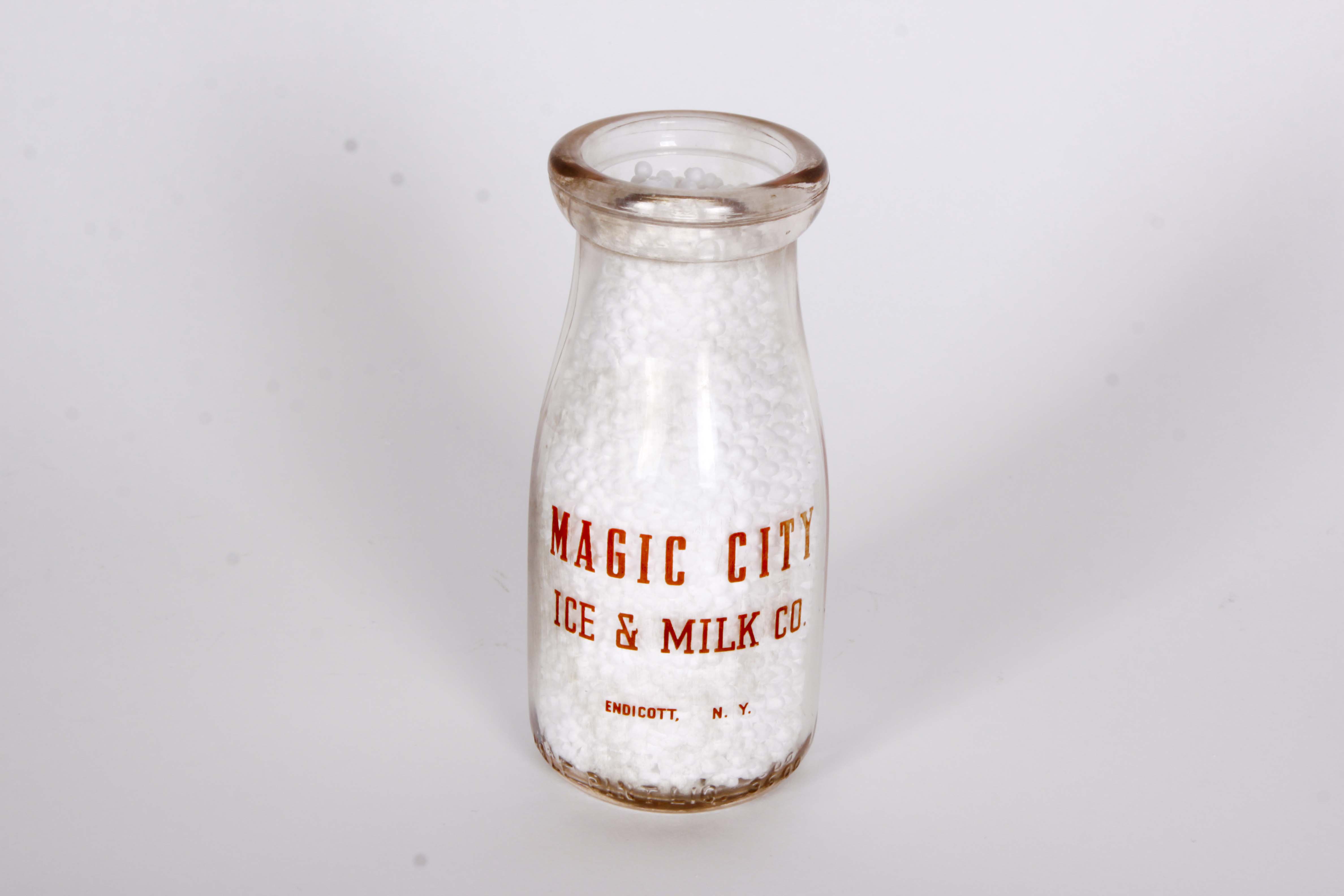 Collection of Northern New York Milk Bottles