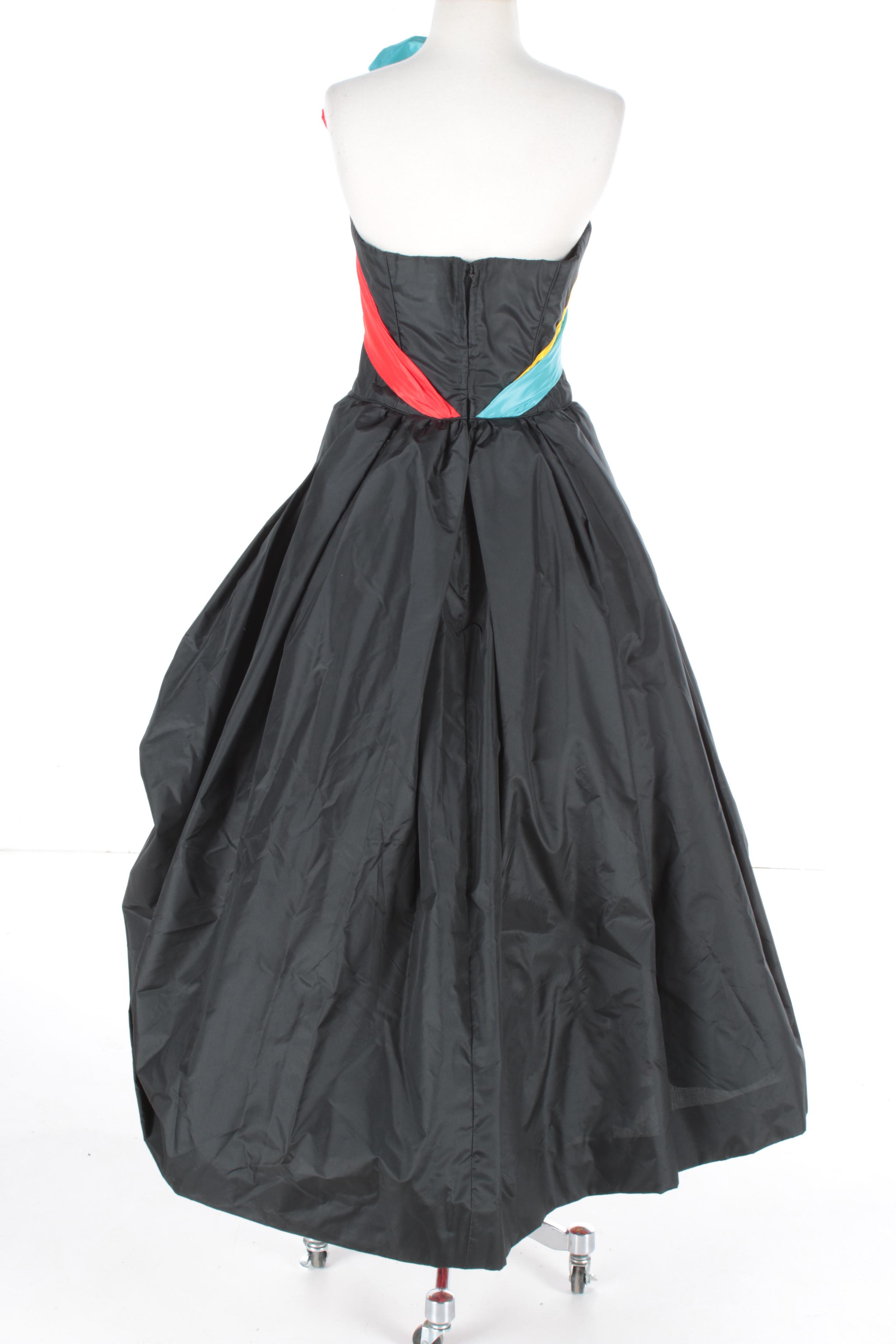 Women's Vintage Bob Mackie Strapless Gown