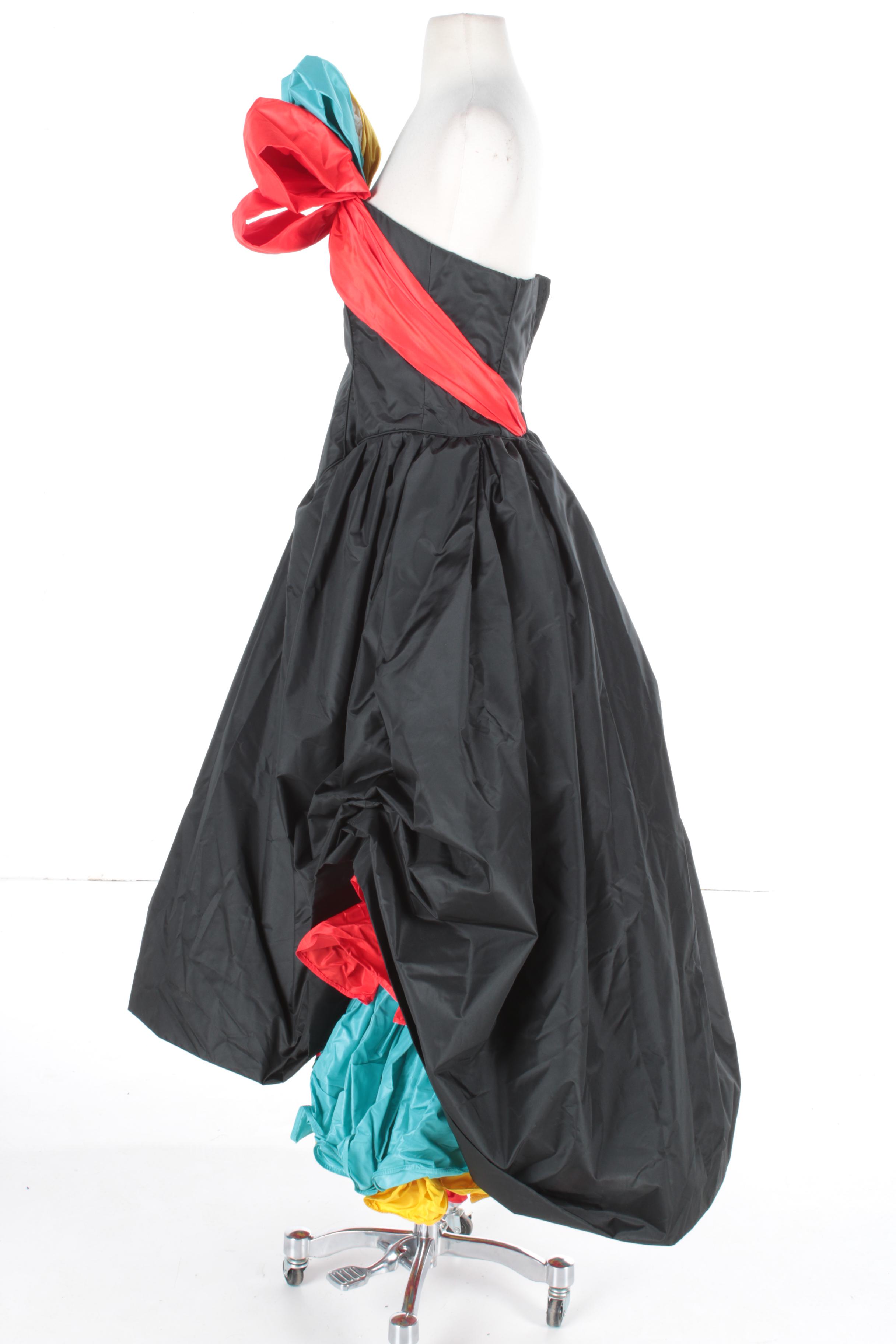 Women's Vintage Bob Mackie Strapless Gown