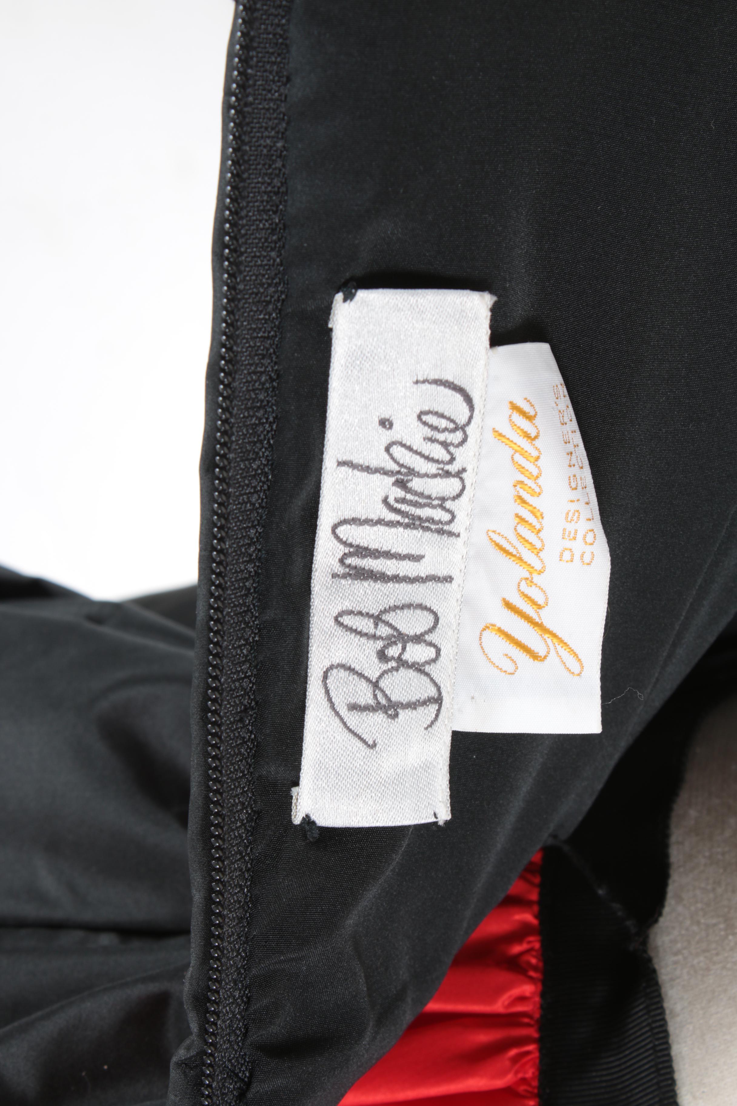 Women's Vintage Bob Mackie Strapless Gown