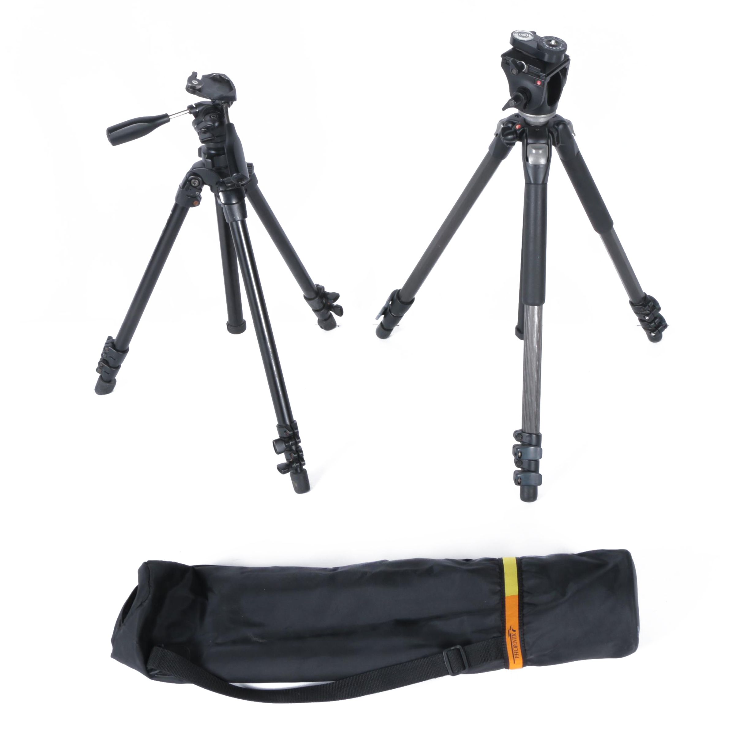 SLIK Able 300 DX and Manfrotto Tripods