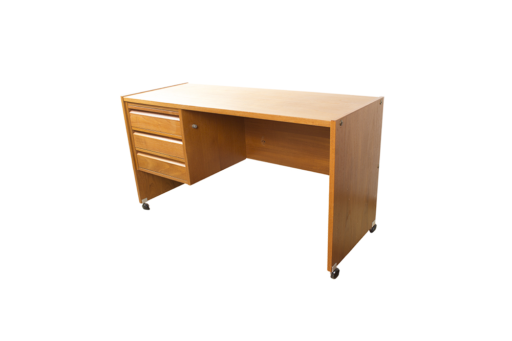 Danish Modern Teak Desk by Peter Løvig Neilsen for Dansk