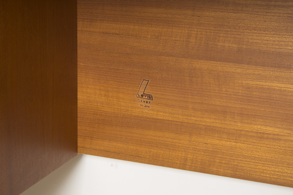 Danish Modern Teak Desk by Peter Løvig Neilsen for Dansk