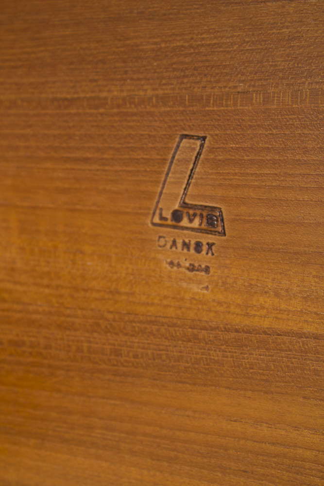 Danish Modern Teak Desk by Peter Løvig Neilsen for Dansk