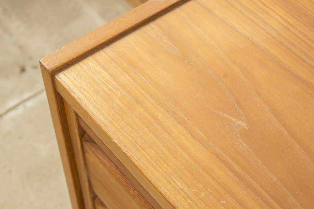 Danish Modern Teak Desk by Peter Løvig Neilsen for Dansk