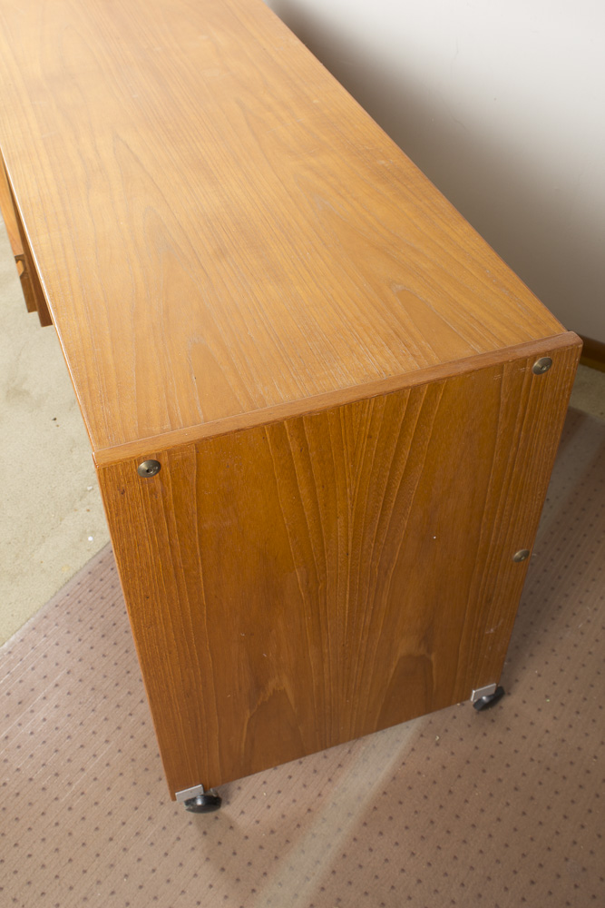 Danish Modern Teak Desk by Peter Løvig Neilsen for Dansk