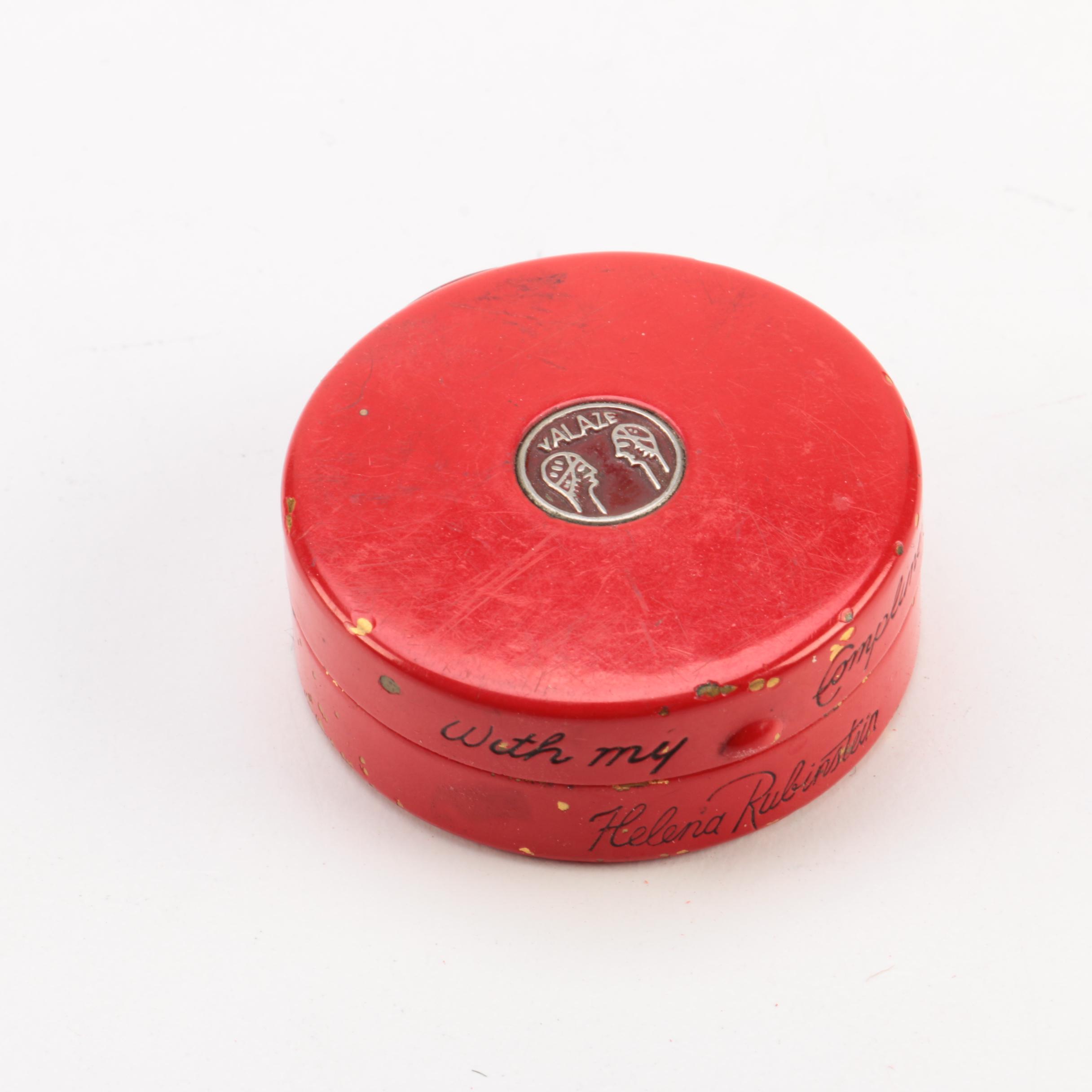 Vintage Vanity Accessories Including Helena Rubinstein