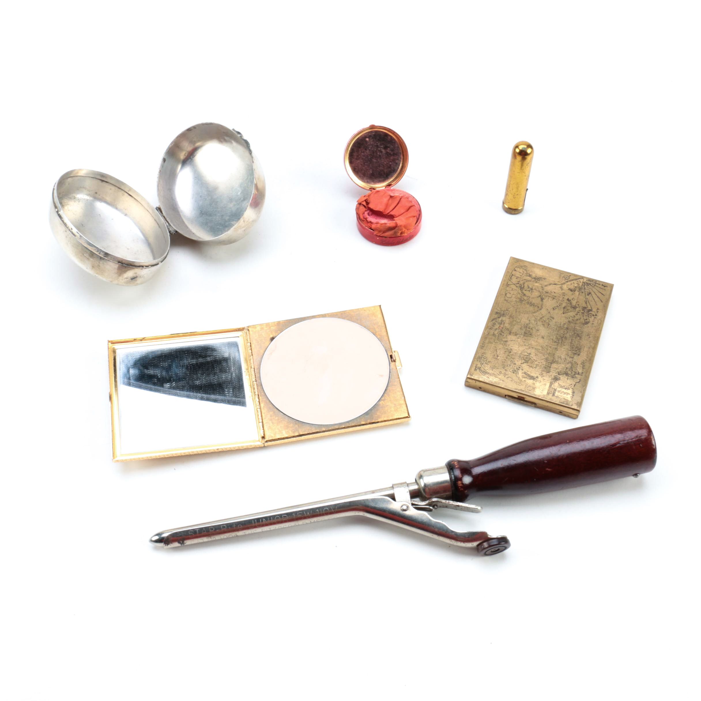 Vintage Vanity Accessories Including Helena Rubinstein
