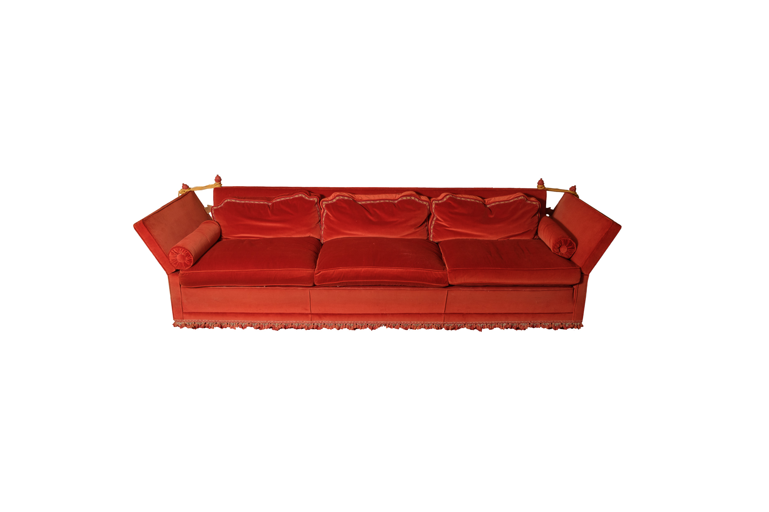 Vintage "Knole" Style Convertible Sofa