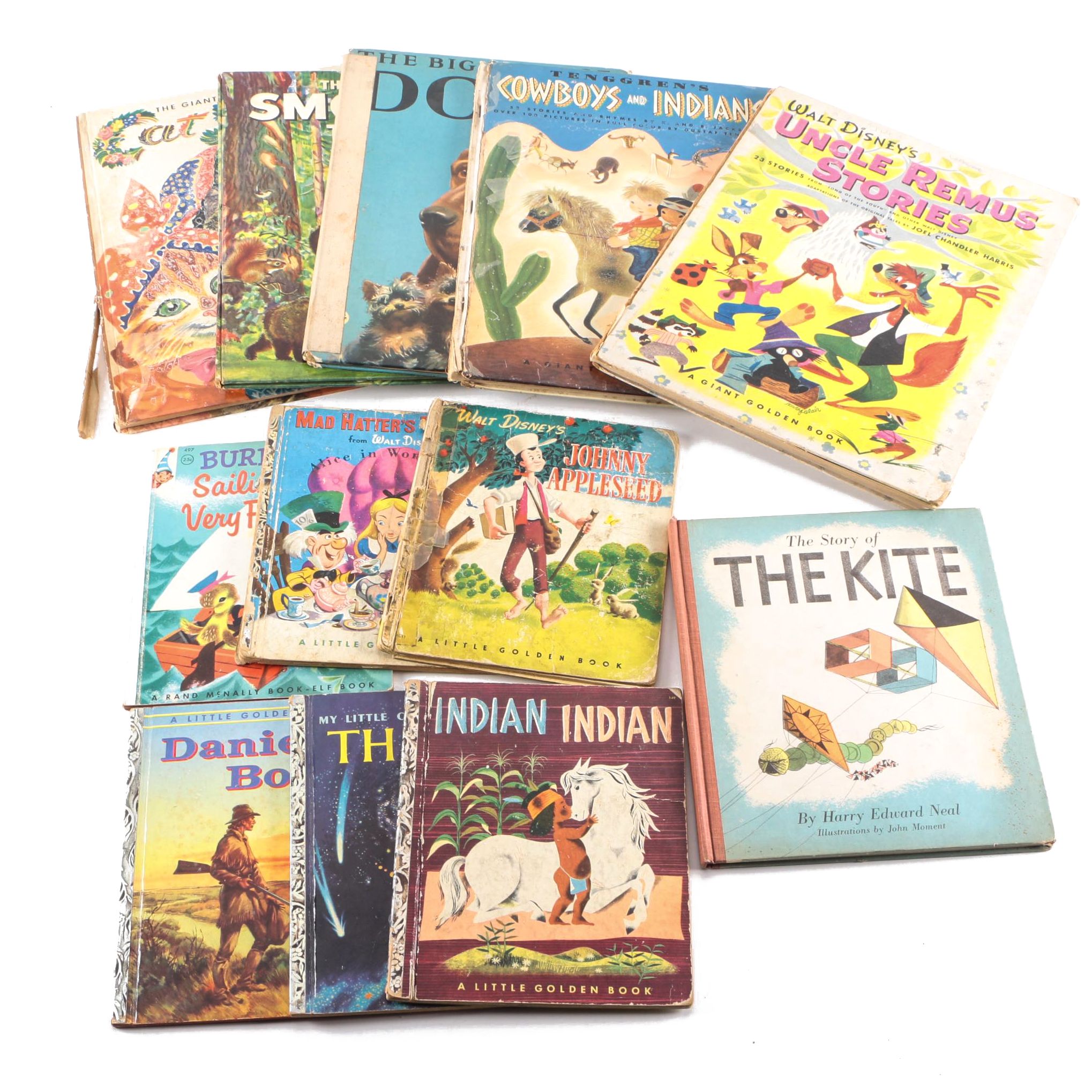 Vintage Children's Books Including Little Golden Books