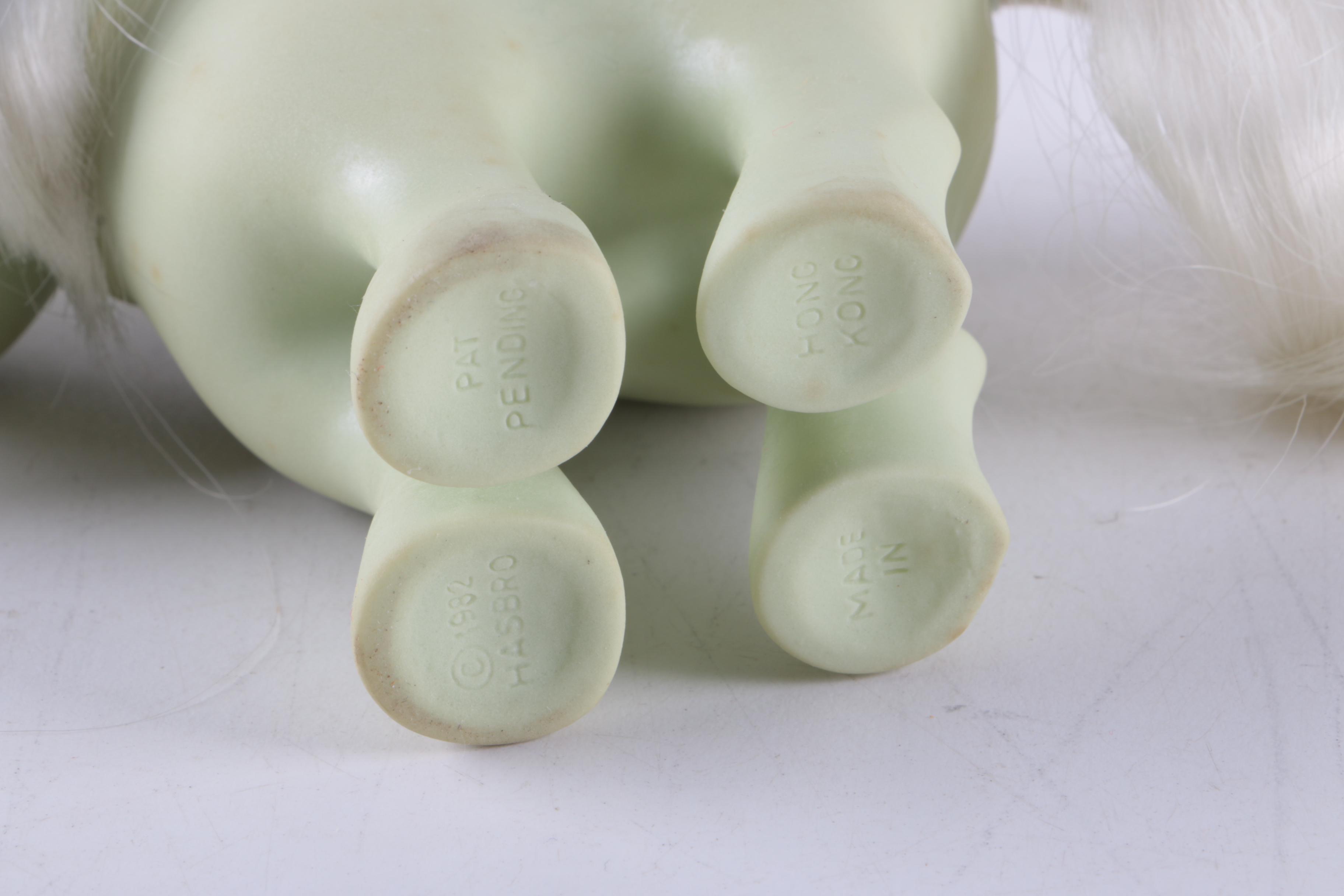 1980s Hasbro "My Little Pony" Stable Carrying Case and Ponies