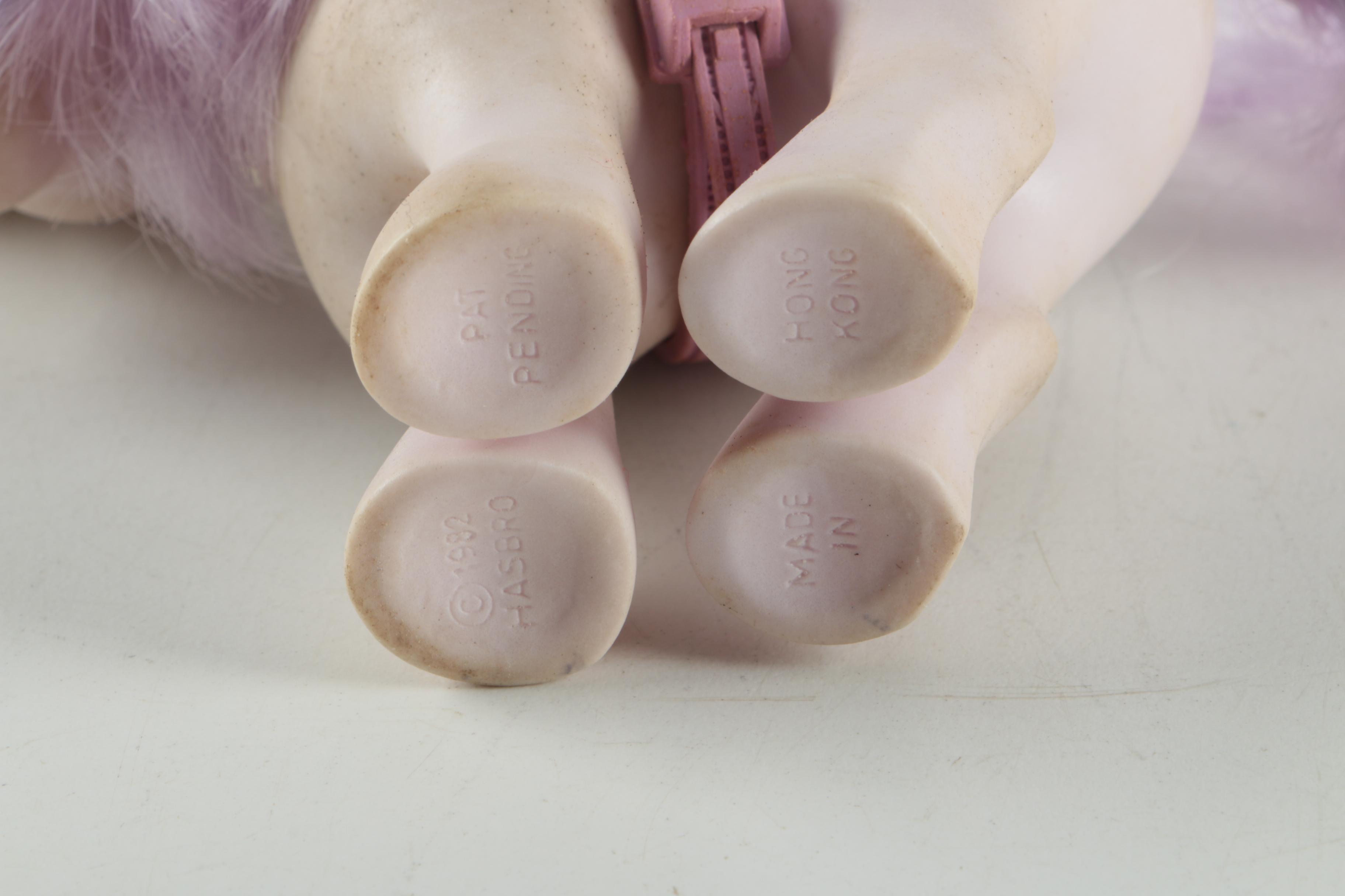 1980s Hasbro "My Little Pony" Stable Carrying Case and Ponies