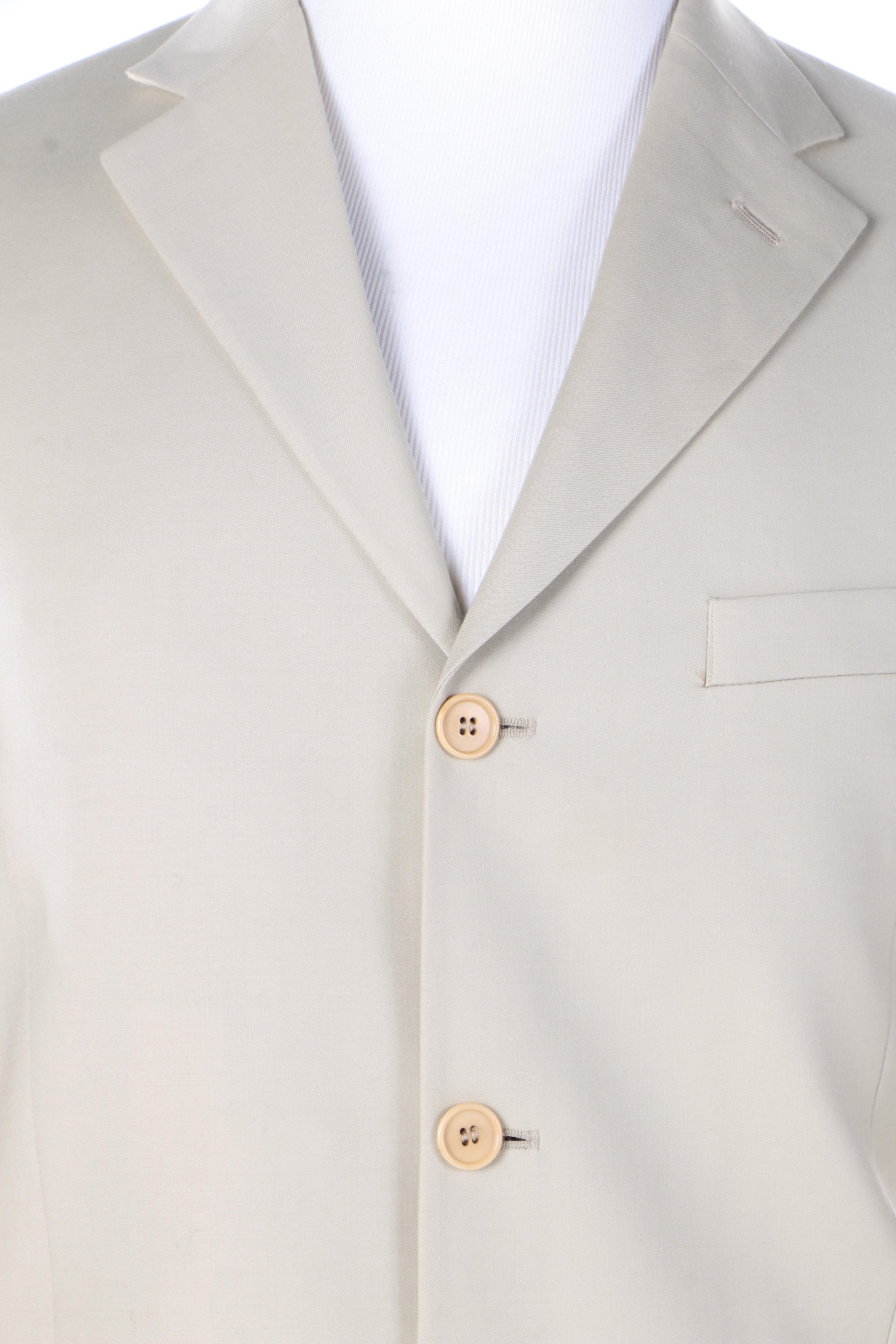 Men's Enzo Tovare Collection Wool Suit