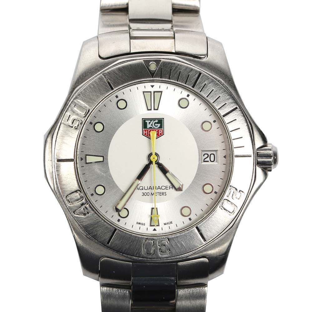 TAG Heuer Stainless Steel Aqua Racer Watch