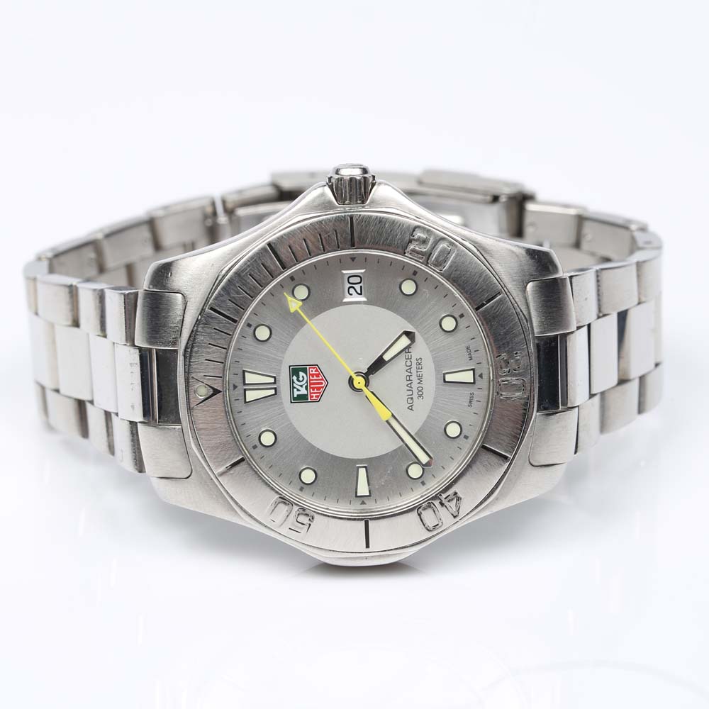 TAG Heuer Stainless Steel Aqua Racer Watch