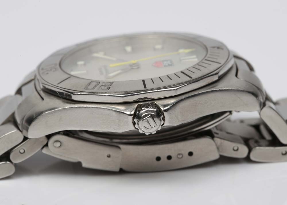 TAG Heuer Stainless Steel Aqua Racer Watch