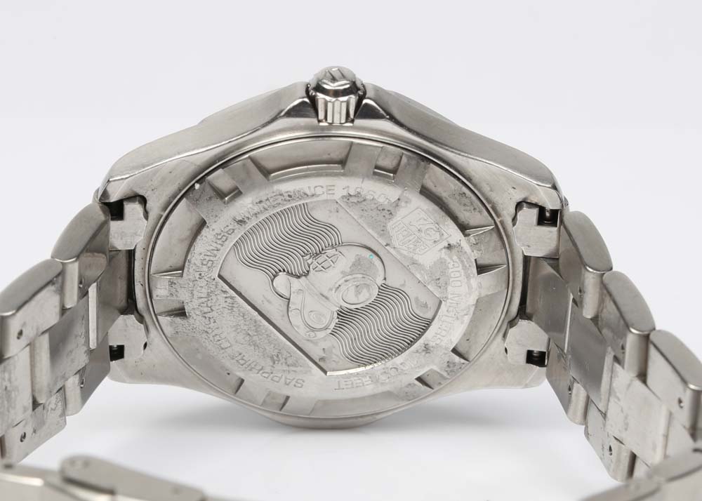 TAG Heuer Stainless Steel Aqua Racer Watch