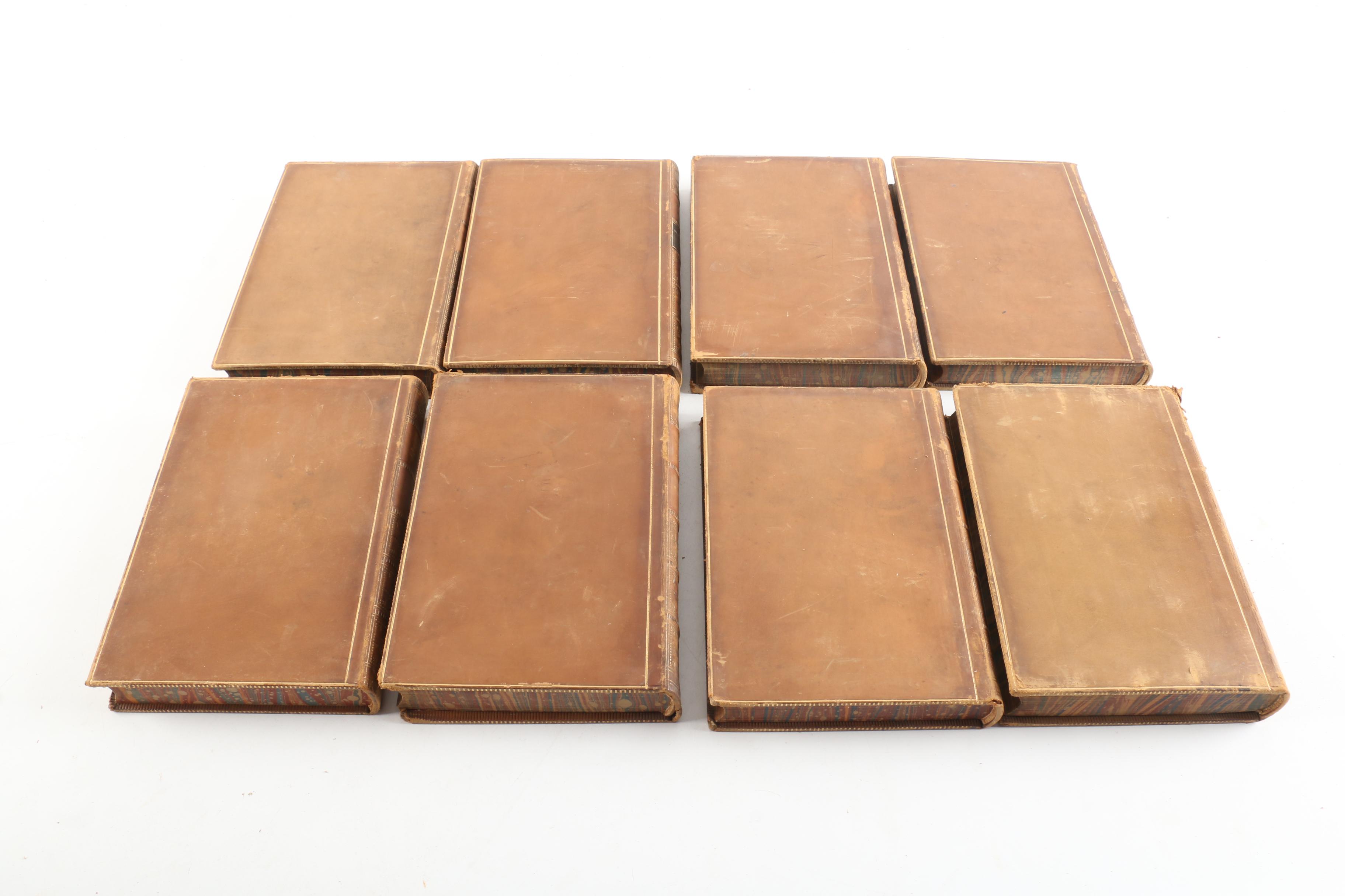 1857 Multi-Volume Set of "Waverley Novels" by Walter Scott