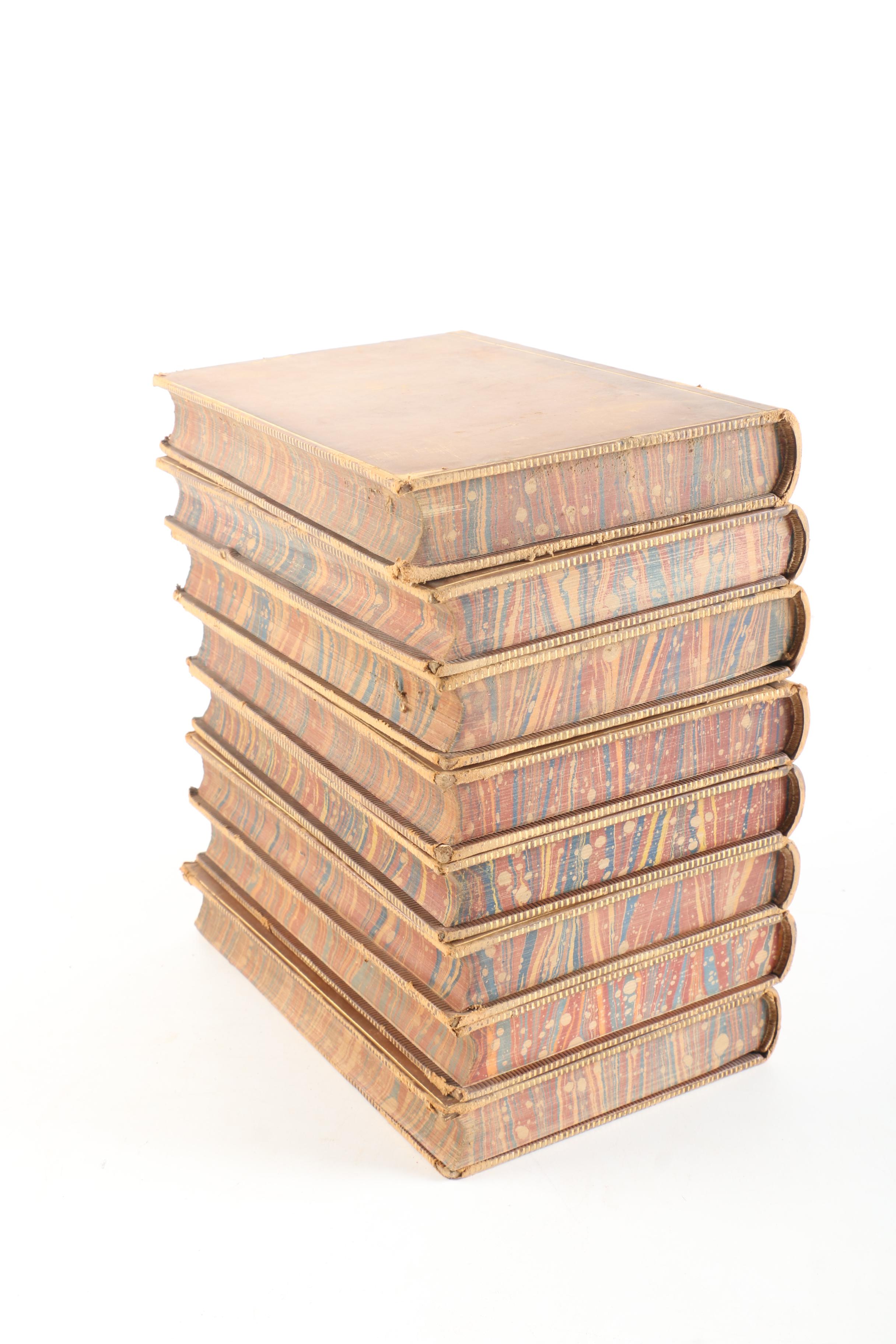 1857 Multi-Volume Set of "Waverley Novels" by Walter Scott