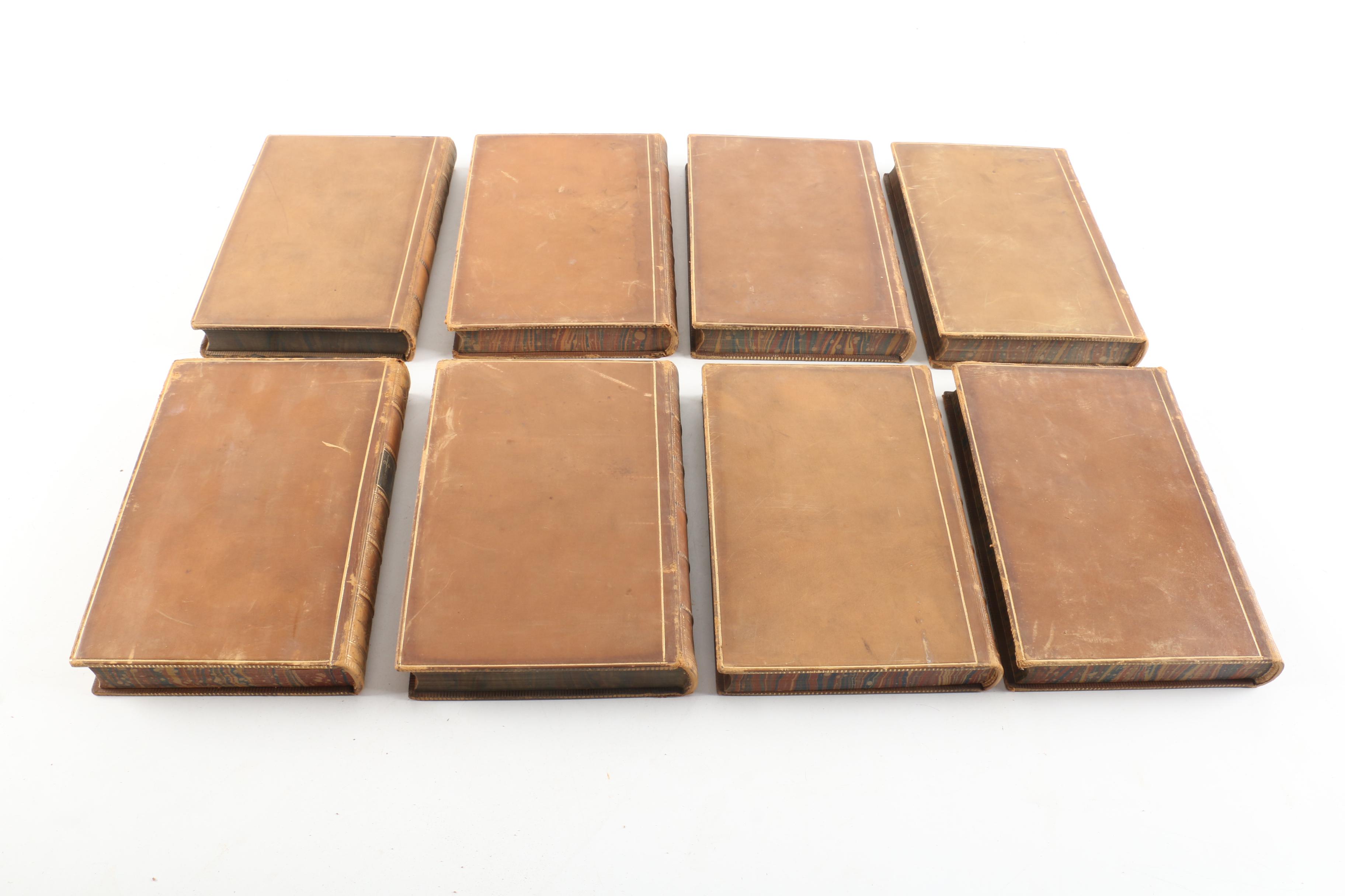 1857 Multi-Volume Set of "Waverley Novels" by Walter Scott