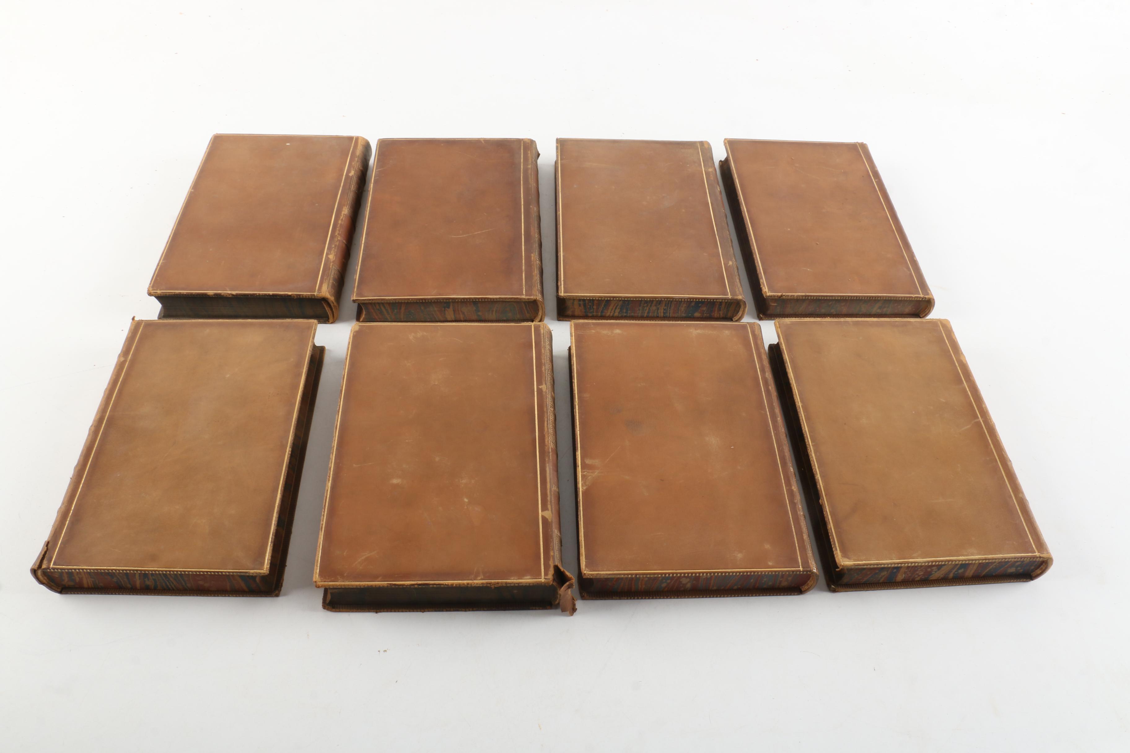 1857 Multi-Volume Set of "Waverley Novels" by Walter Scott