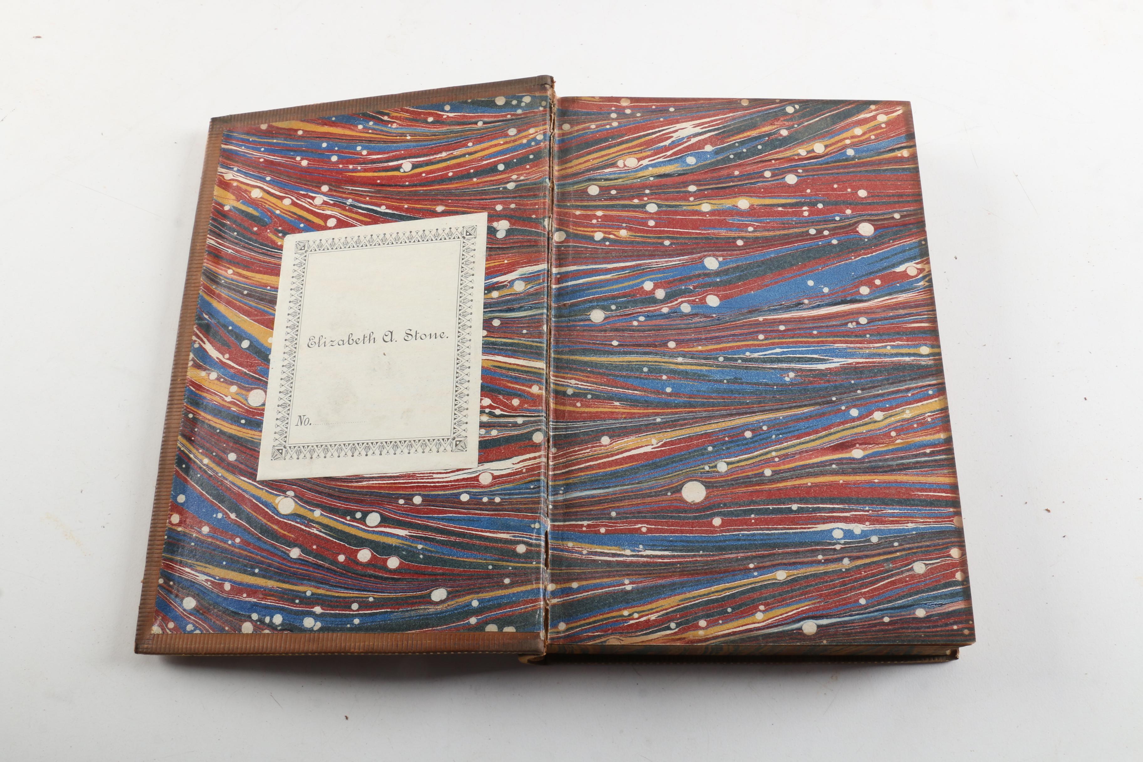 1857 Multi-Volume Set of "Waverley Novels" by Walter Scott