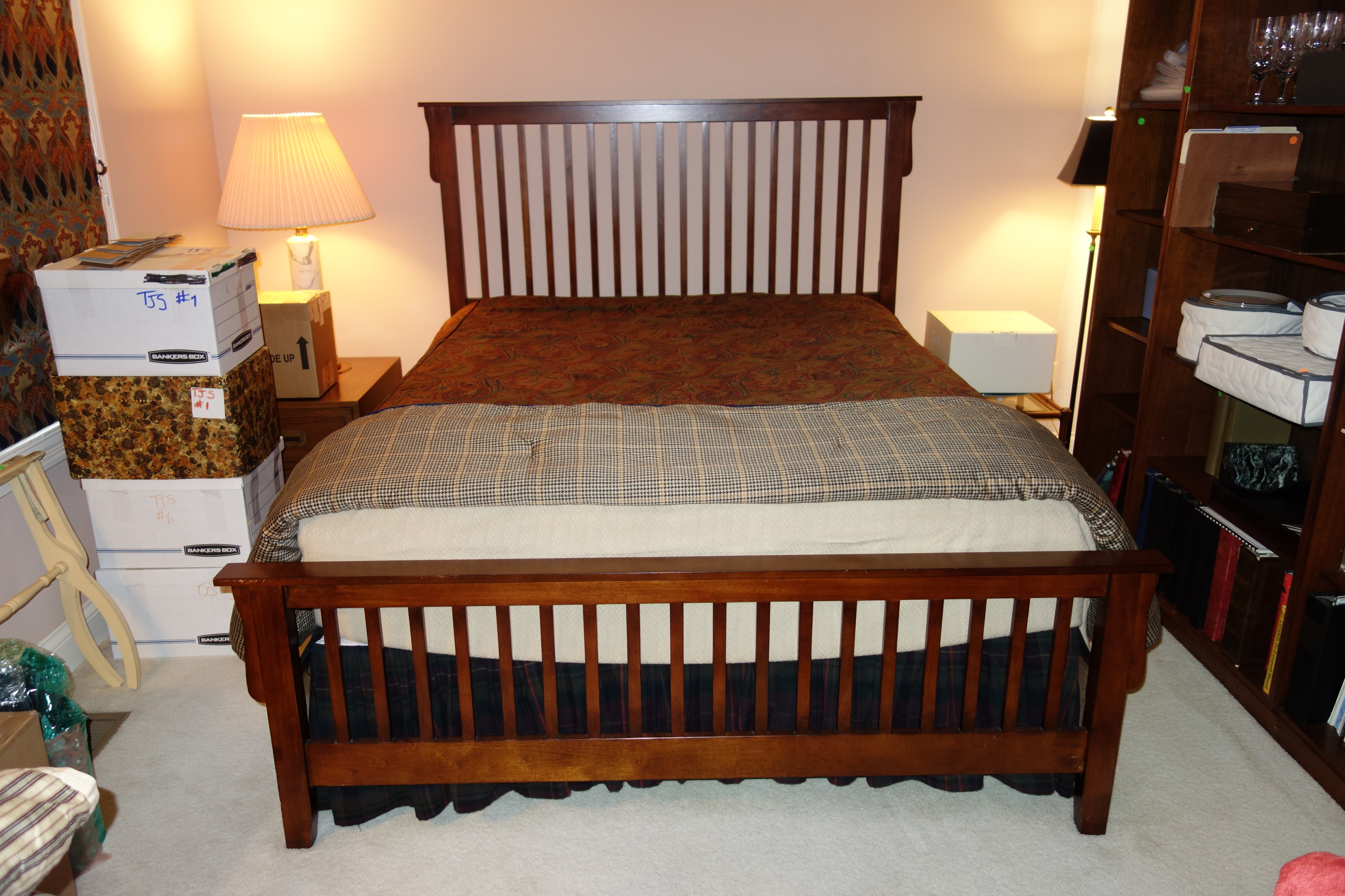 Mission Style Queen Bed Frame