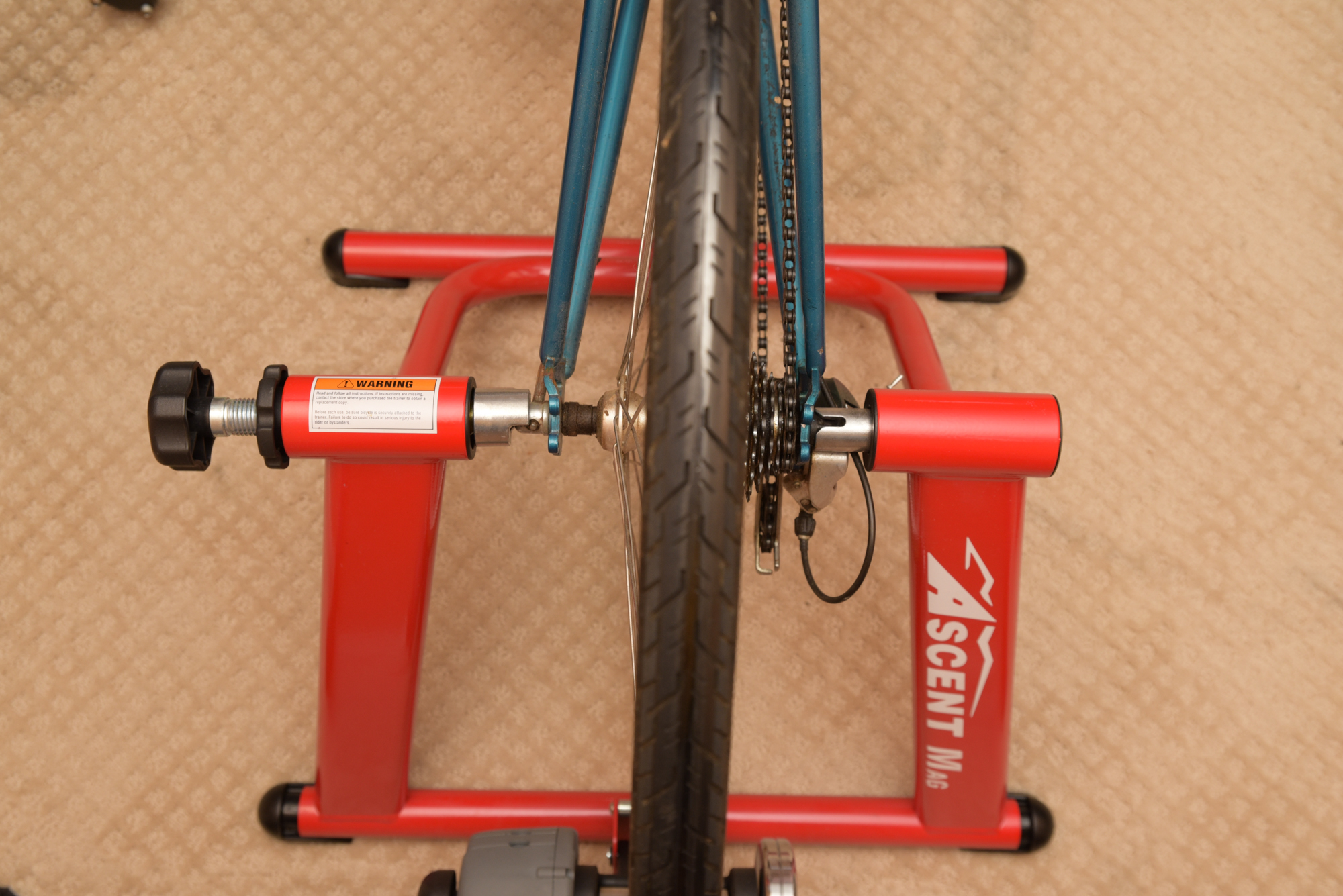 Specialized "Crossroads" Bicycle with Ascent Bike Trainer