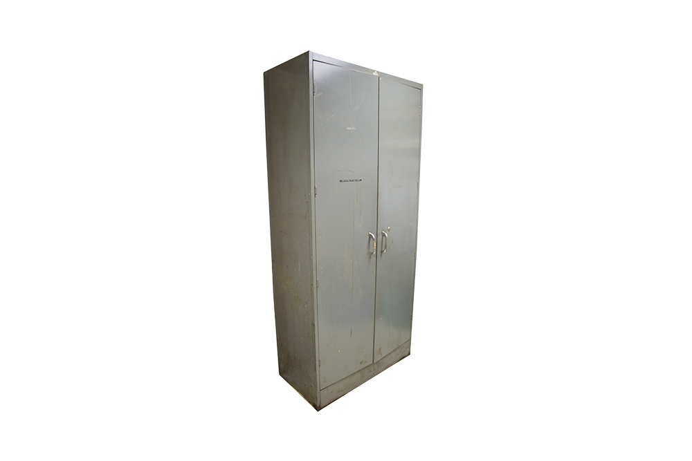 All-Steel Equipment Inc. Metal Two Door Cabinet with Fasteners and More