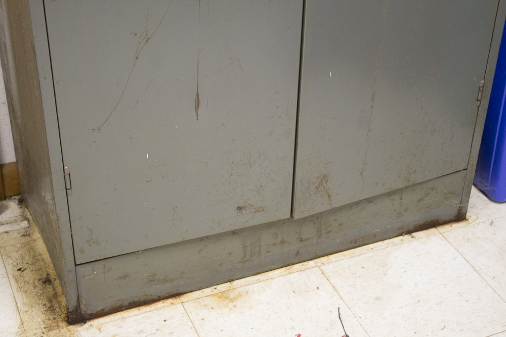 All-Steel Equipment Inc. Metal Two Door Cabinet with Fasteners and More