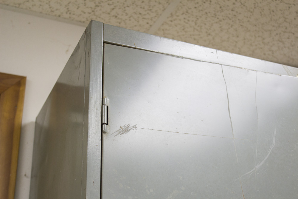 All-Steel Equipment Inc. Metal Two Door Cabinet with Fasteners and More