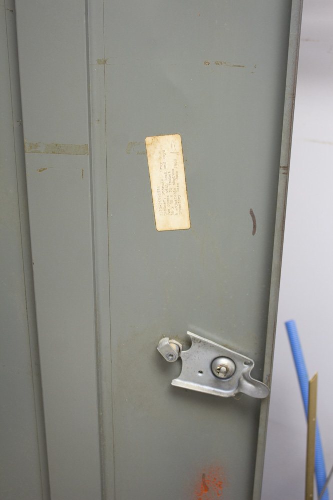 All-Steel Equipment Inc. Metal Two Door Cabinet with Fasteners and More