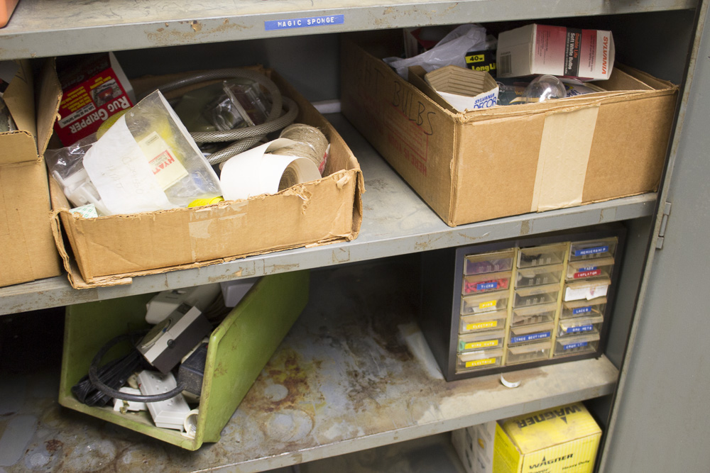 All-Steel Equipment Inc. Metal Two Door Cabinet with Fasteners and More