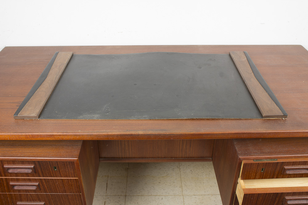 Danish Modern Teak Executive's Desk