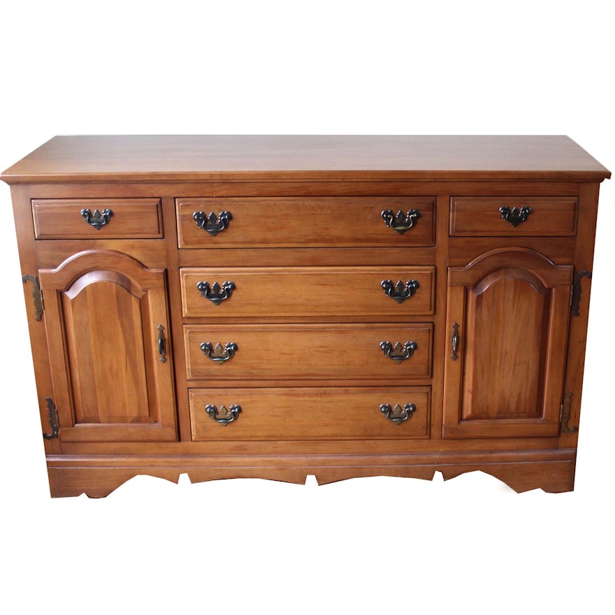 Buck County Provincial Maple Sideboard by Monitor Furniture