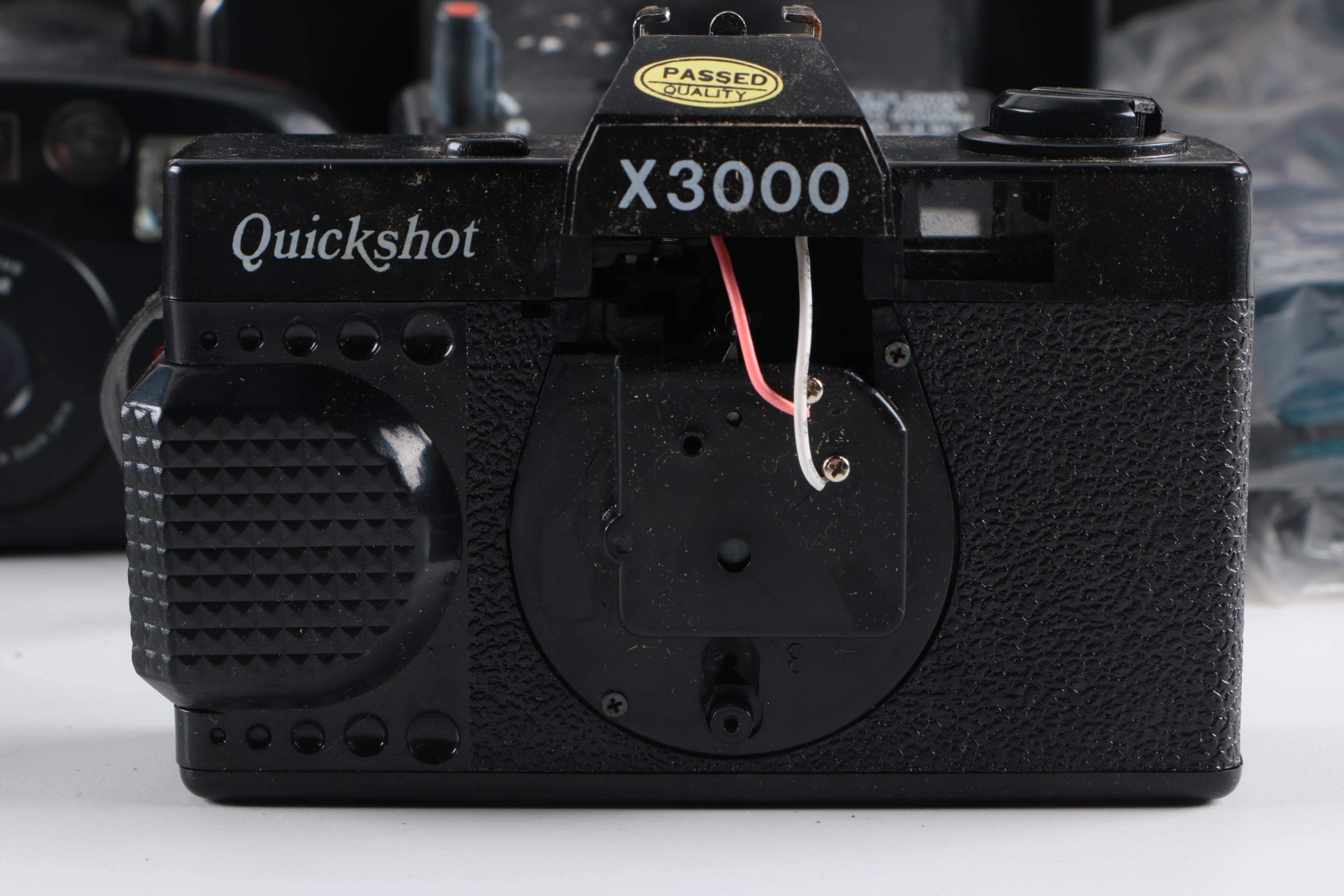 Still Cameras Including Polaroid 600, Square Shooter 2, and Swinger Model 20