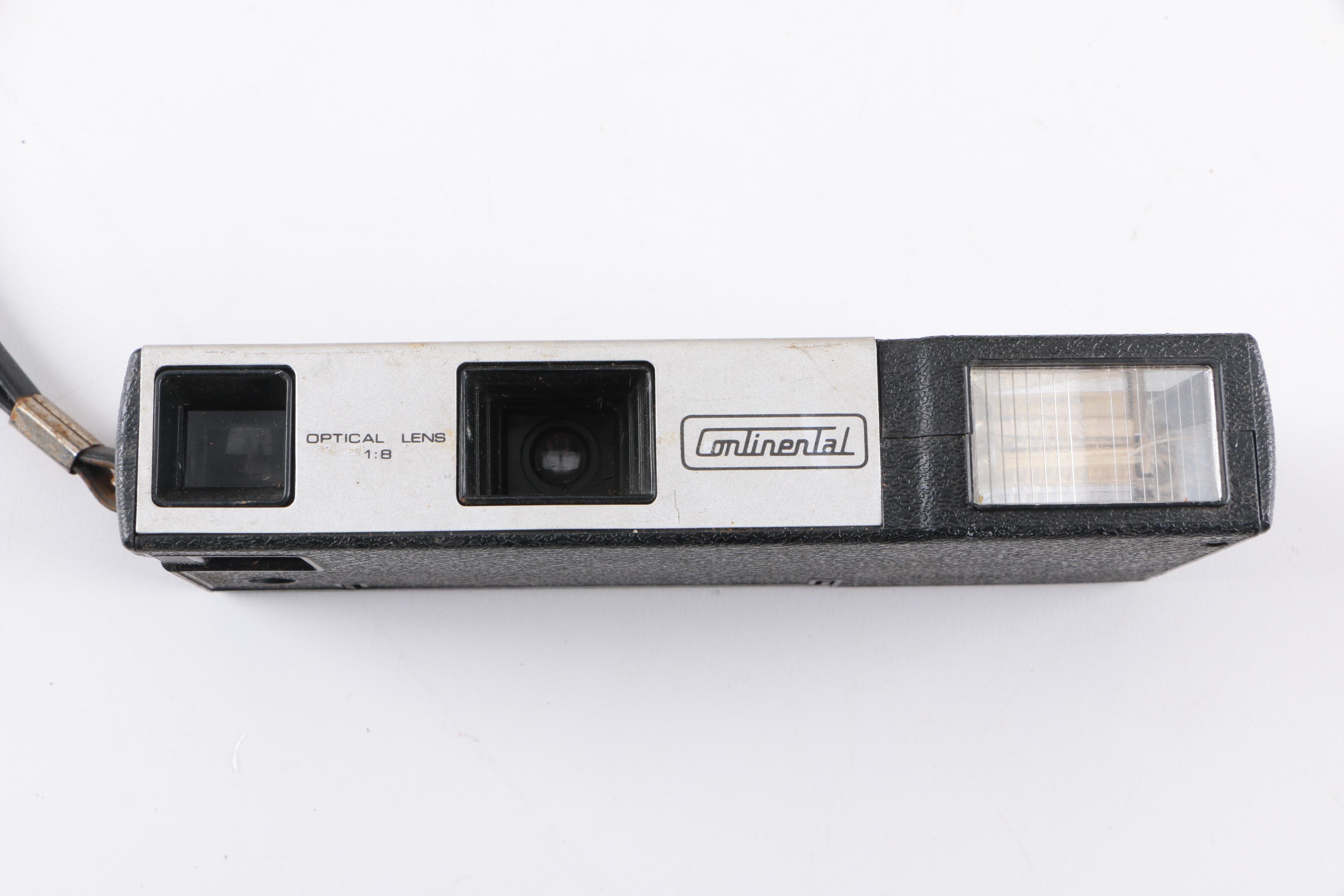 Still Cameras Including Polaroid 600, Square Shooter 2, and Swinger Model 20