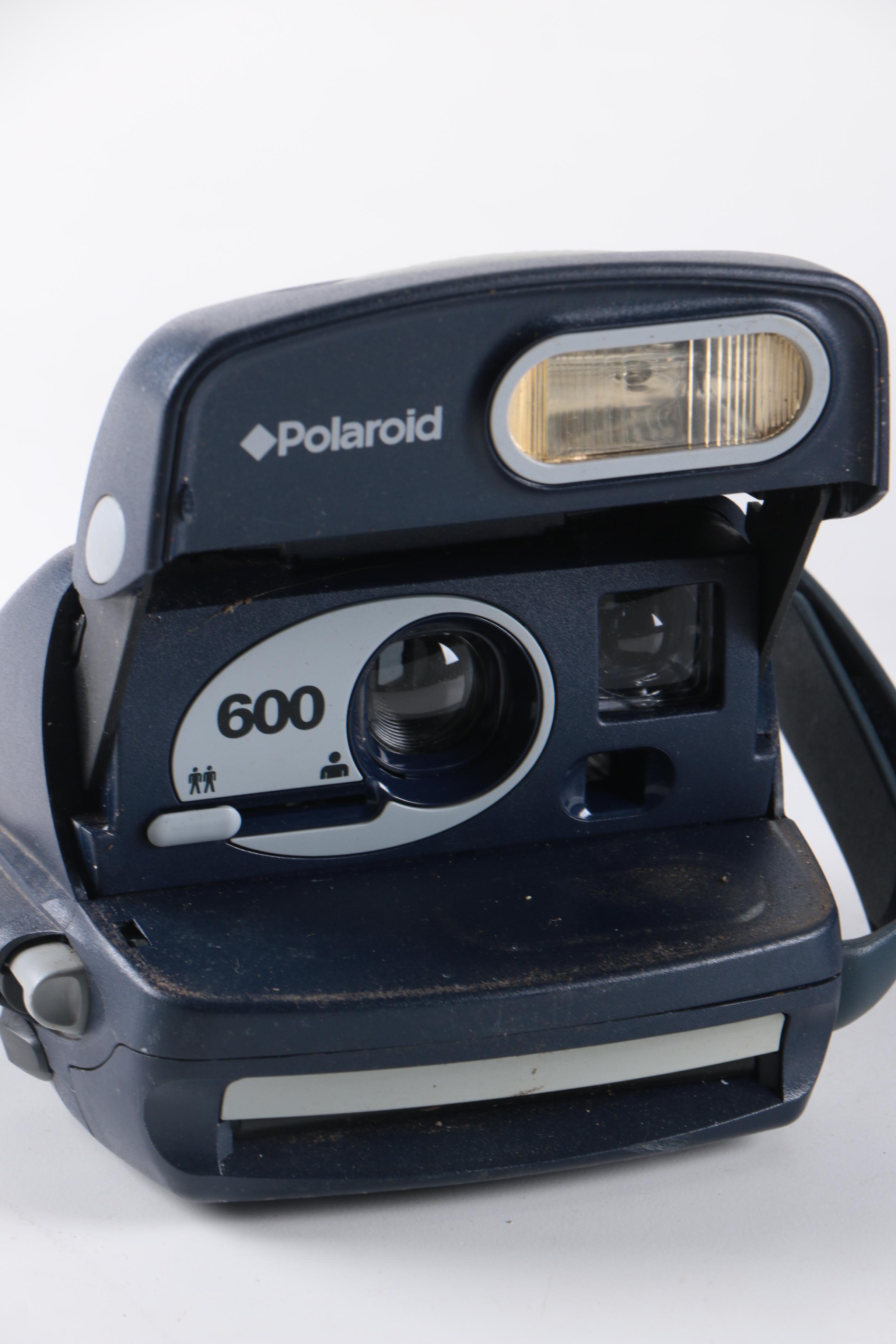 Still Cameras Including Polaroid 600, Square Shooter 2, and Swinger Model 20