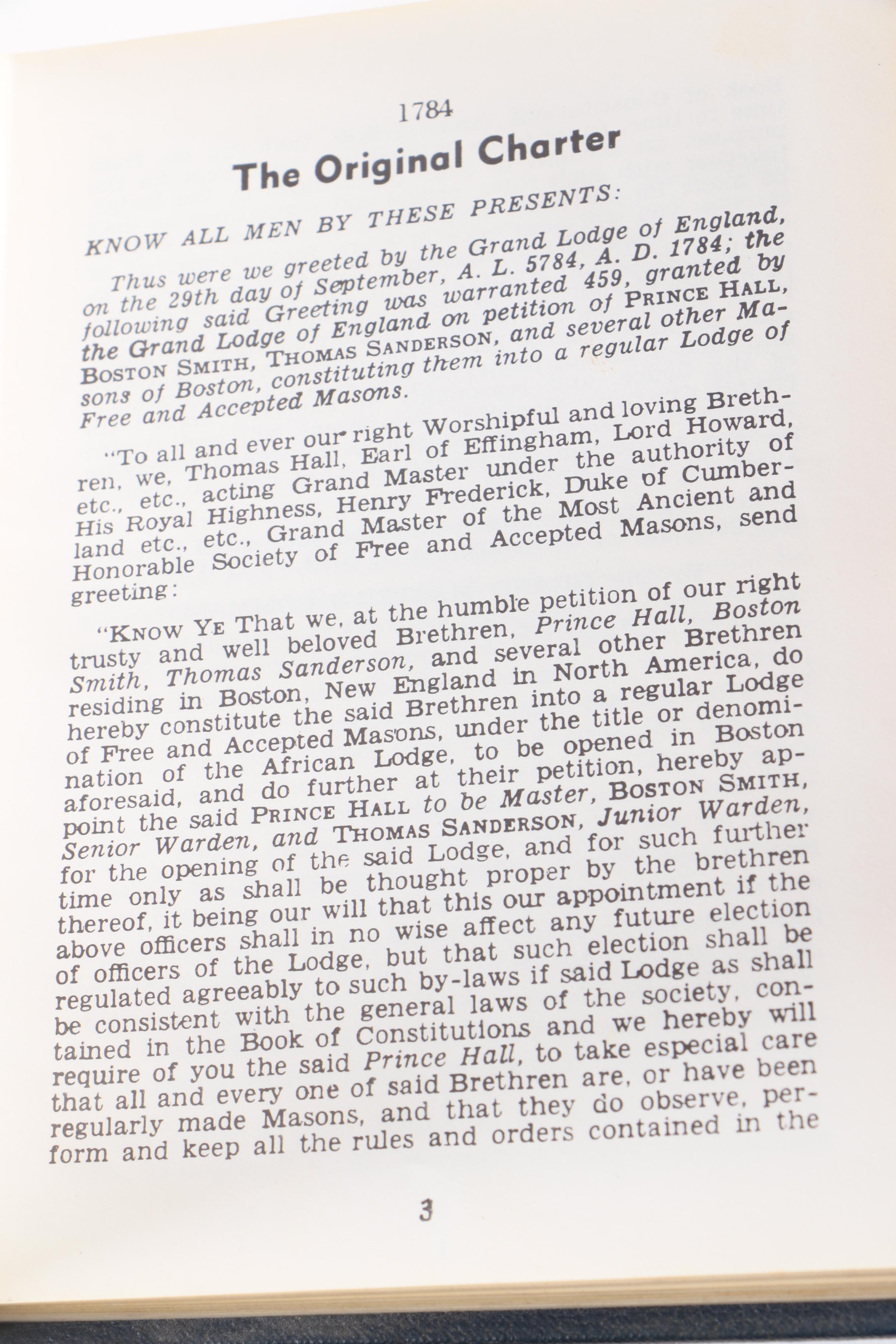 1926 Masonic Ritual Book