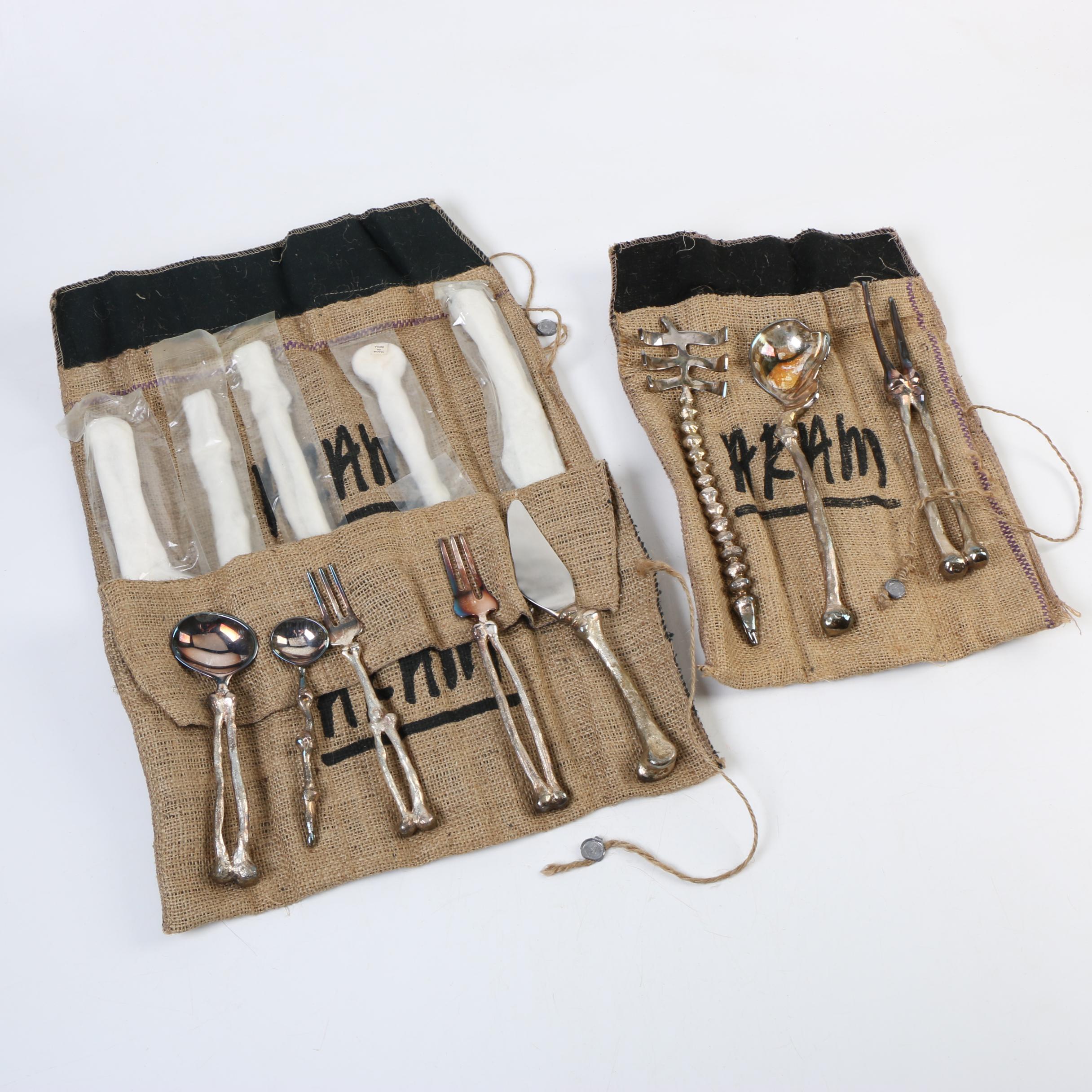 Michael Aram "Bone" Silver Plate Flatware