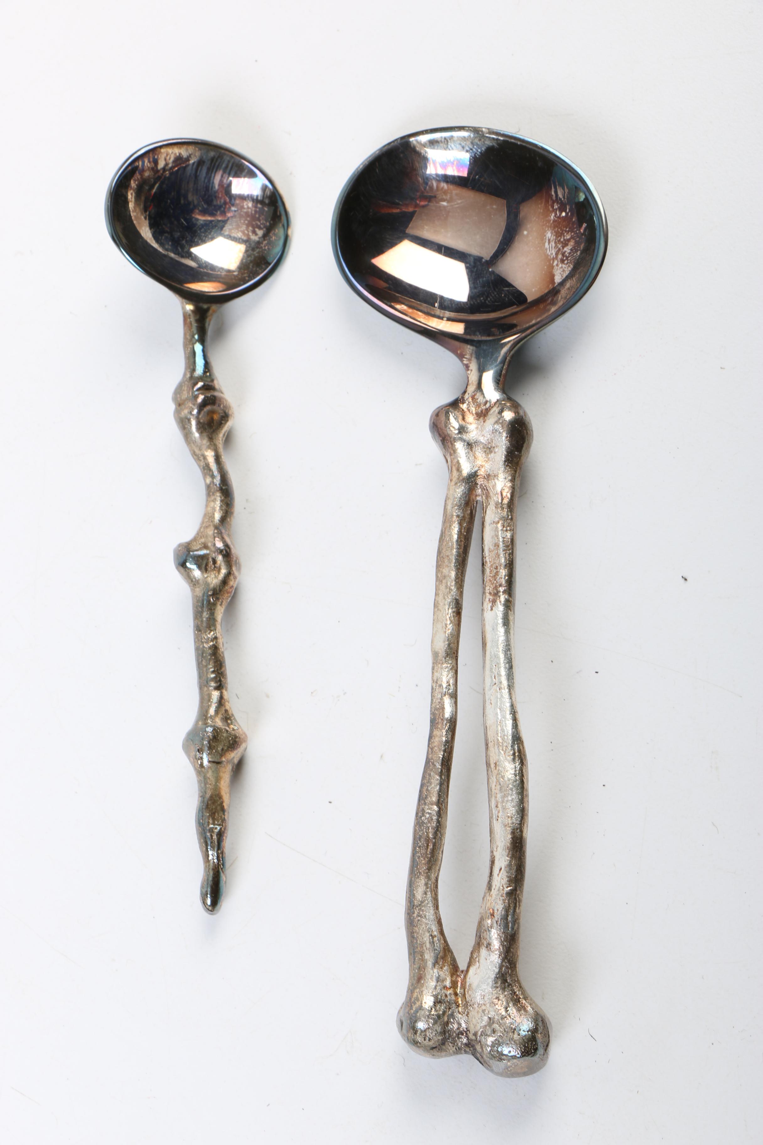 Michael Aram "Bone" Silver Plate Flatware