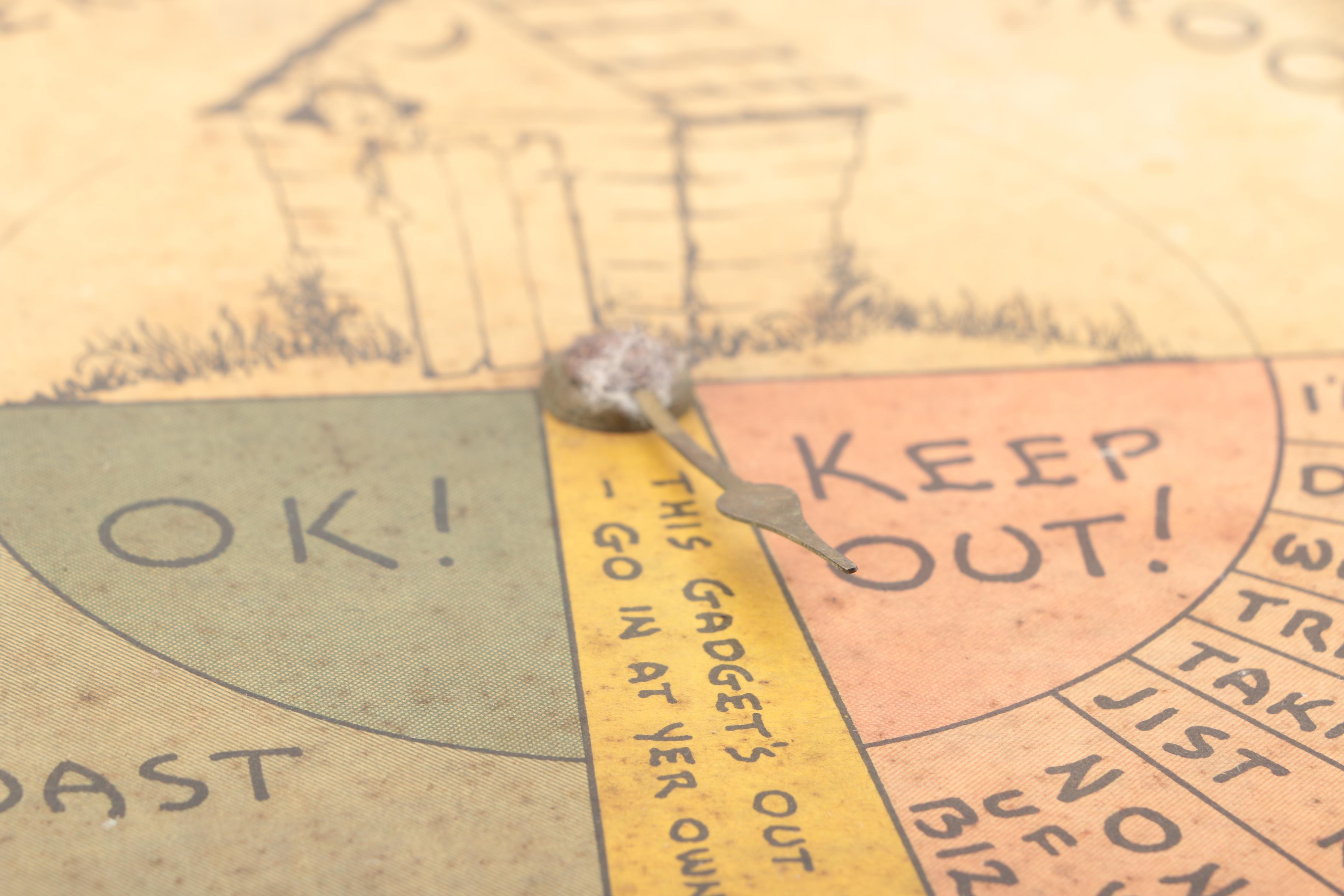 Vintage Bathroom Wall Hanging Sign