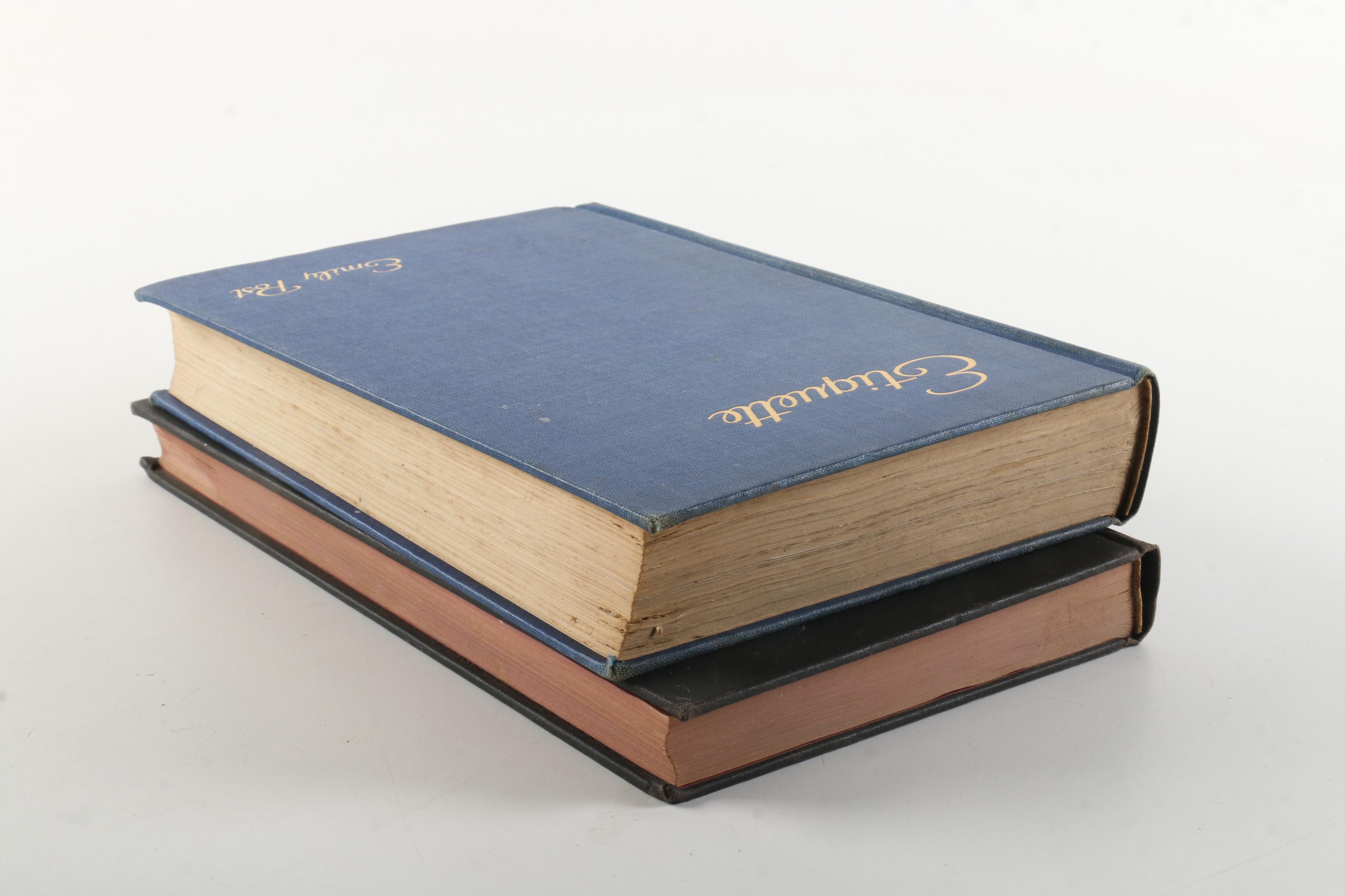 1950 Emily Post's "Etiquette" and "Esquire's Handbook for Hosts"