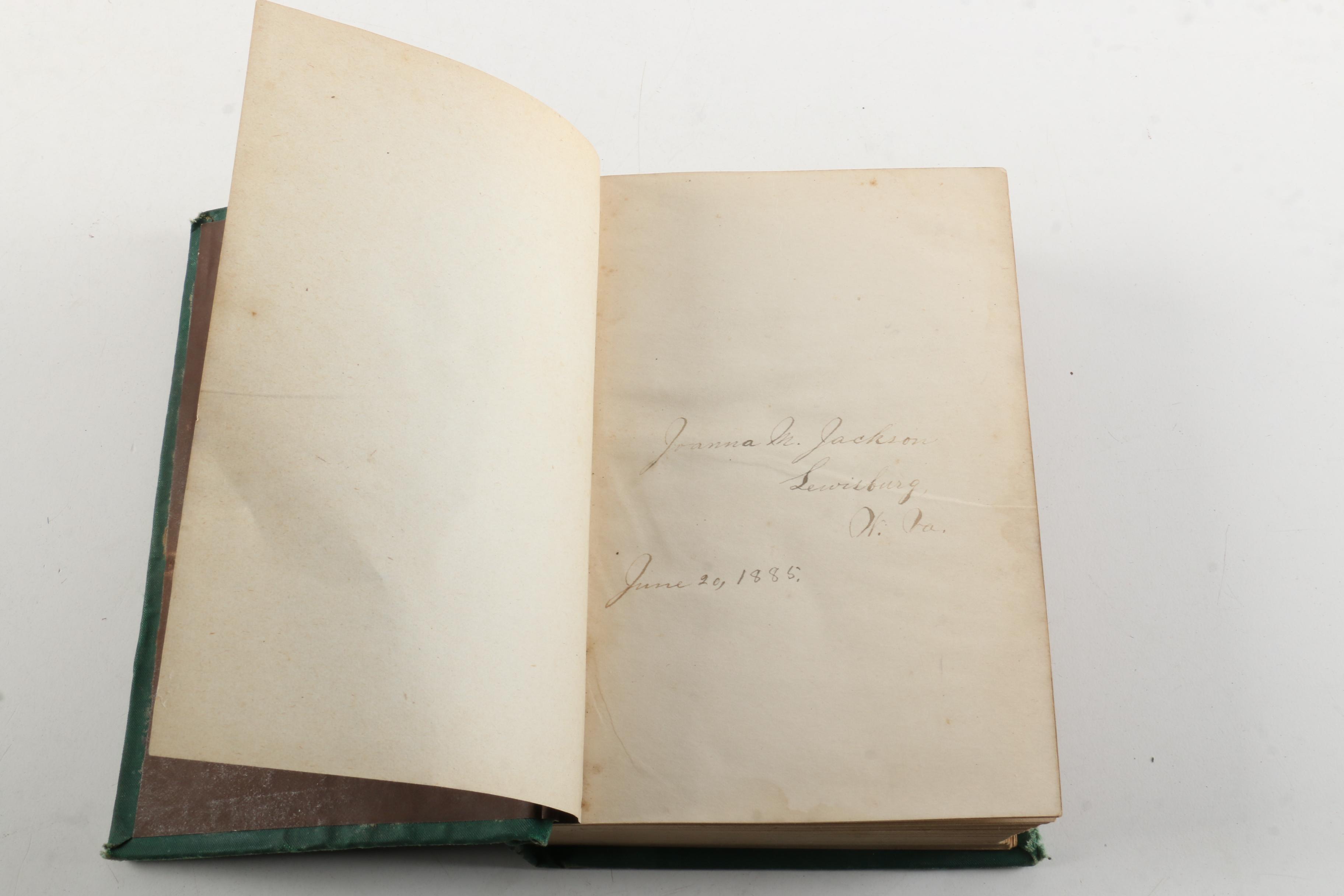 Nineteenth-Century Book "Woman's Mission, and Woman's Influence"