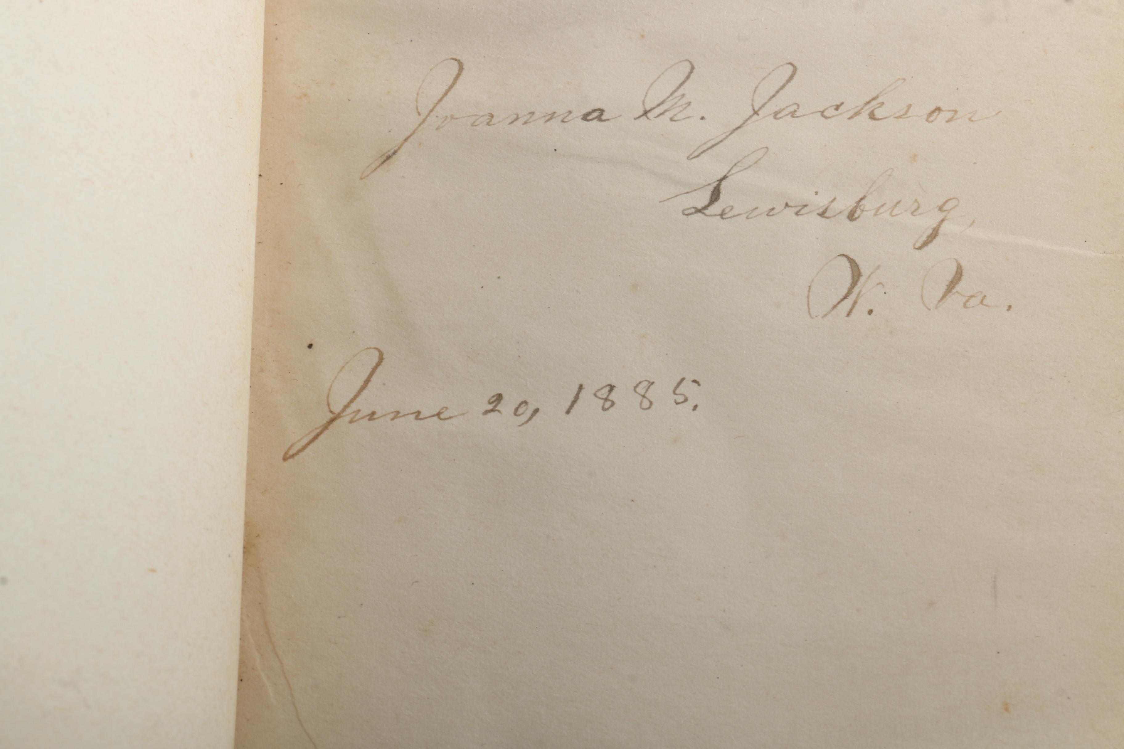 Nineteenth-Century Book "Woman's Mission, and Woman's Influence"