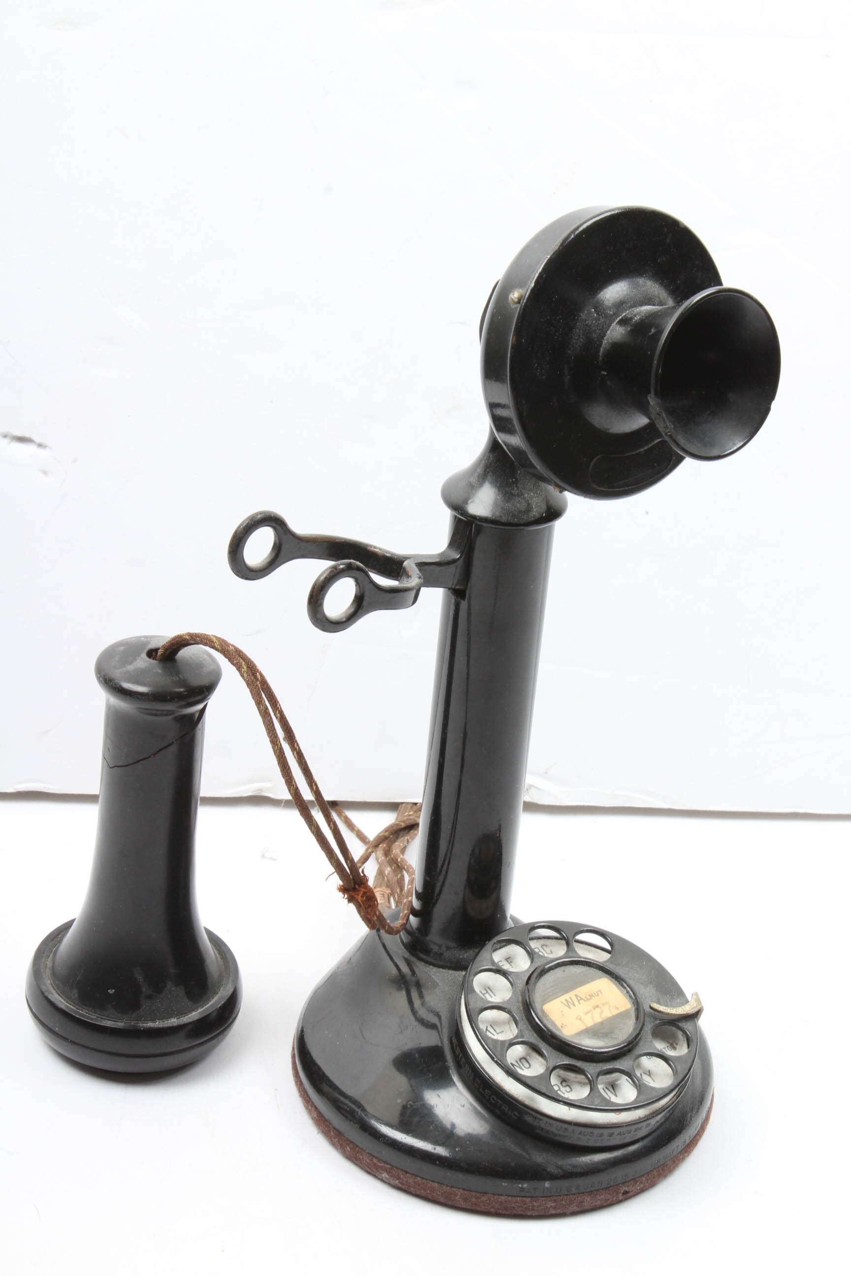 Antique Circa Early 1900s Western Electric Candlestick Telephone